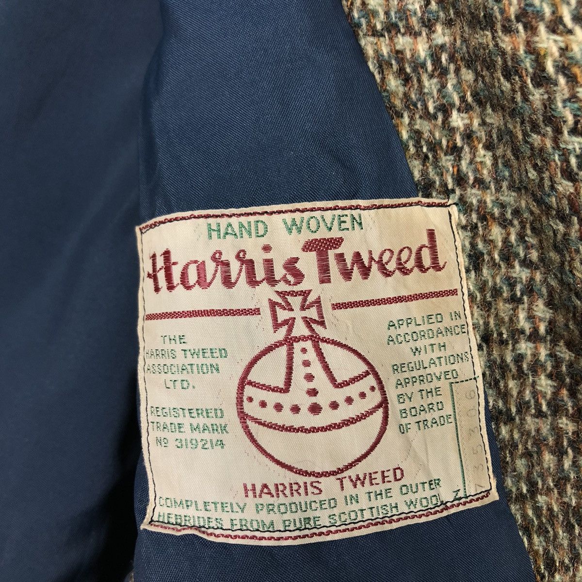 Harris Tweed Handmade Harris Tweed Jacket — Traditional Scottish Craft Size US M / EU 48-50 / 2 - 19 Thumbnail
