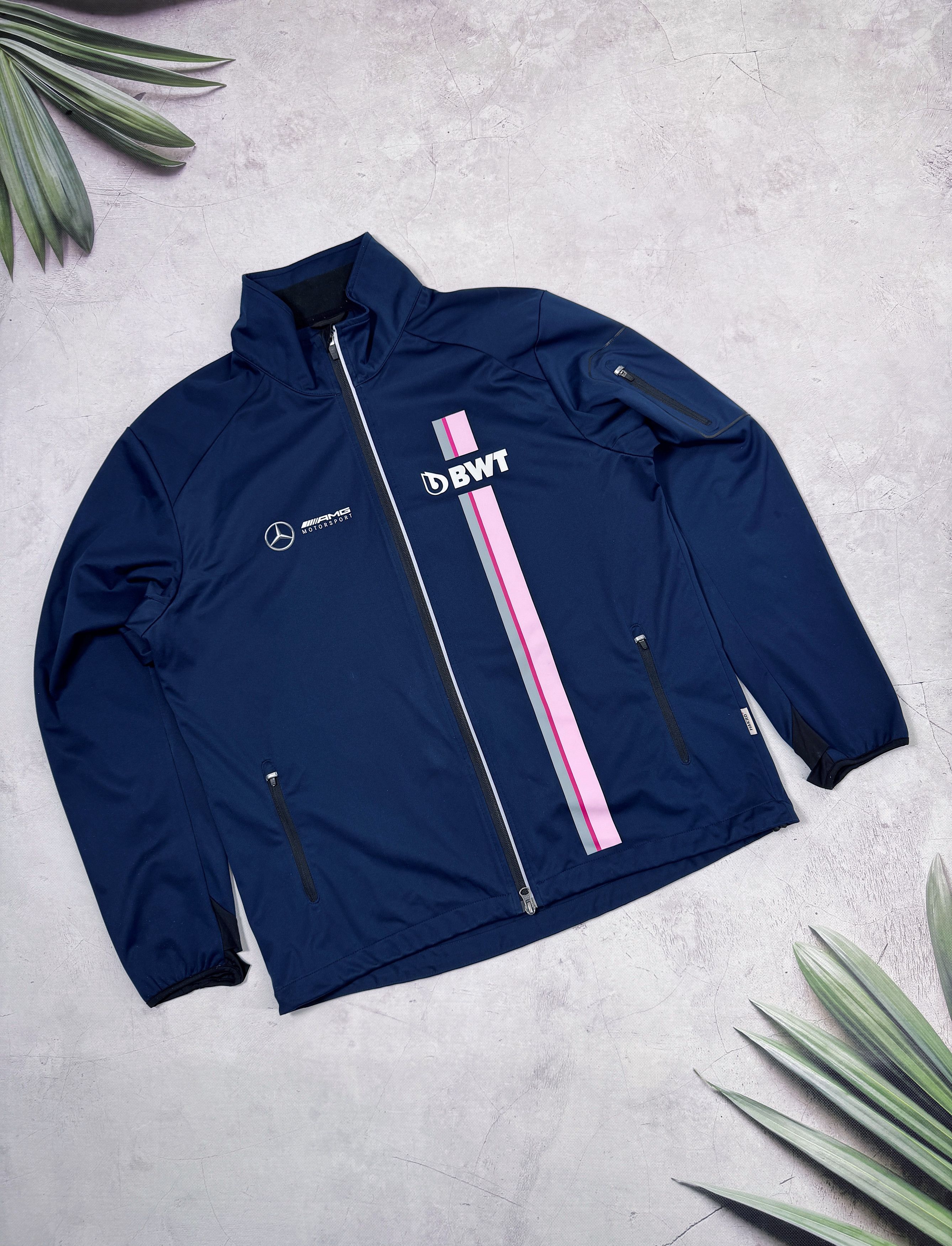 Formula 1 Mercedes AMG Formula1 Team Softshell Jacket BWT by Hakro Size US XL / EU 56 / 4 - 3 Thumbnail
