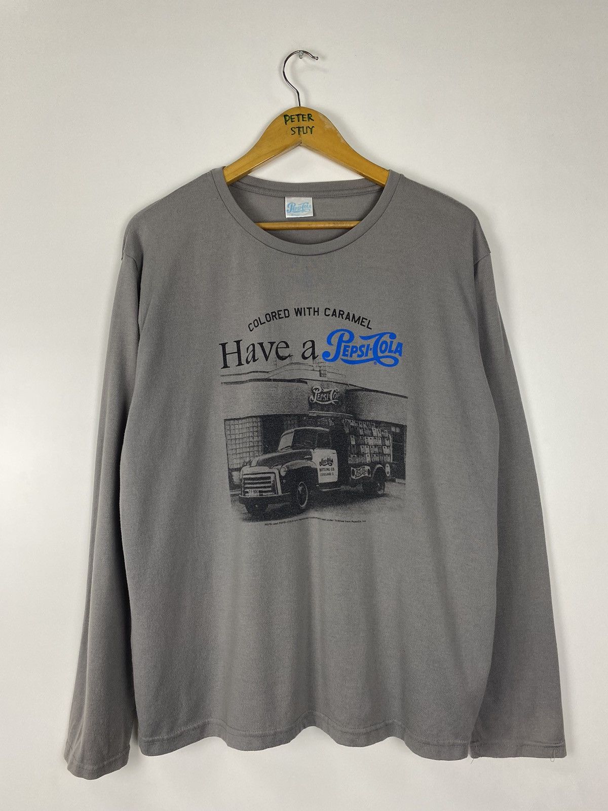 Pepsi × Vintage Vintage Pepsi-cola shirt Size US L / EU 52-54 / 3 - 2 Thumbnail