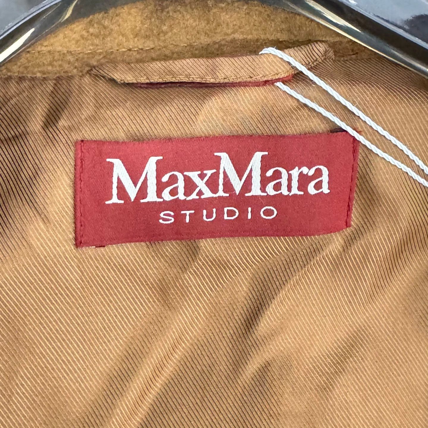 Max Mara Max Mara Khaki Wool Coat - Size 40 - 99% New Size M / US 6-8 / IT 42-44 - 6 Thumbnail