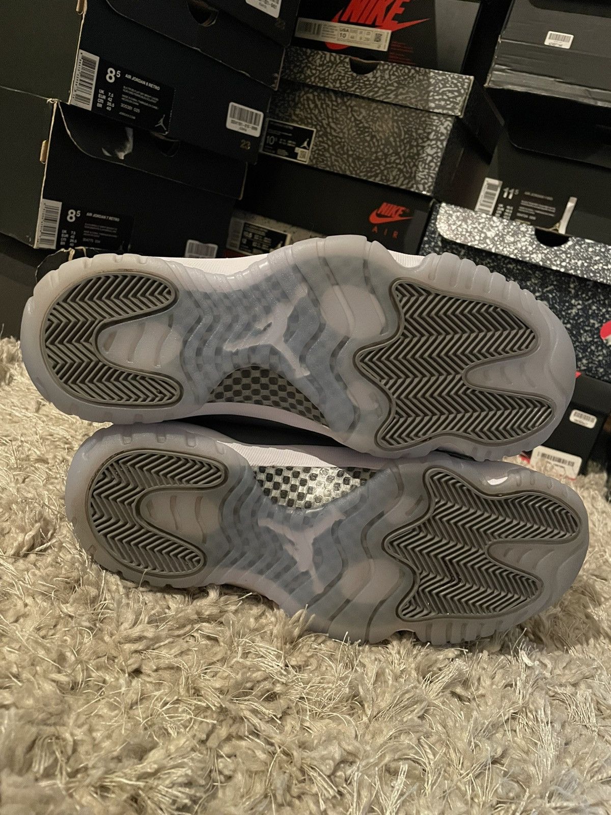Jordan Brand Jordan 3 Cool Grey Size US 9 / EU 42 - 7 Thumbnail