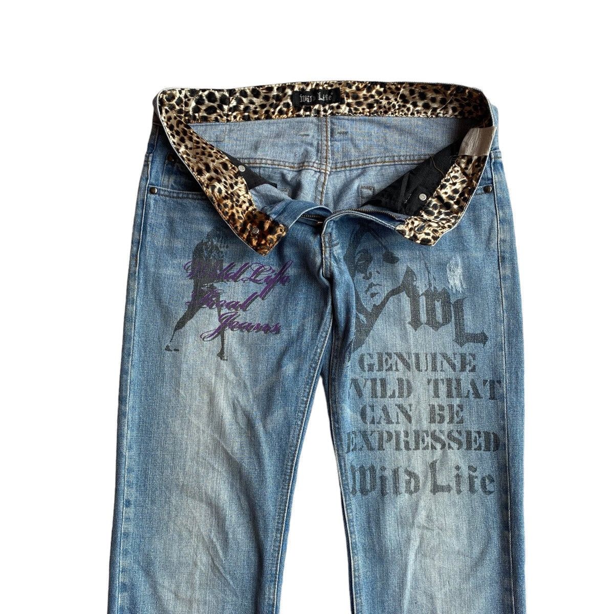Hysteric Glamour × If Six Was Nine × Japanese Brand Wild Life Iconic Denim Pants Size US 30 / EU 46 - 5 Thumbnail