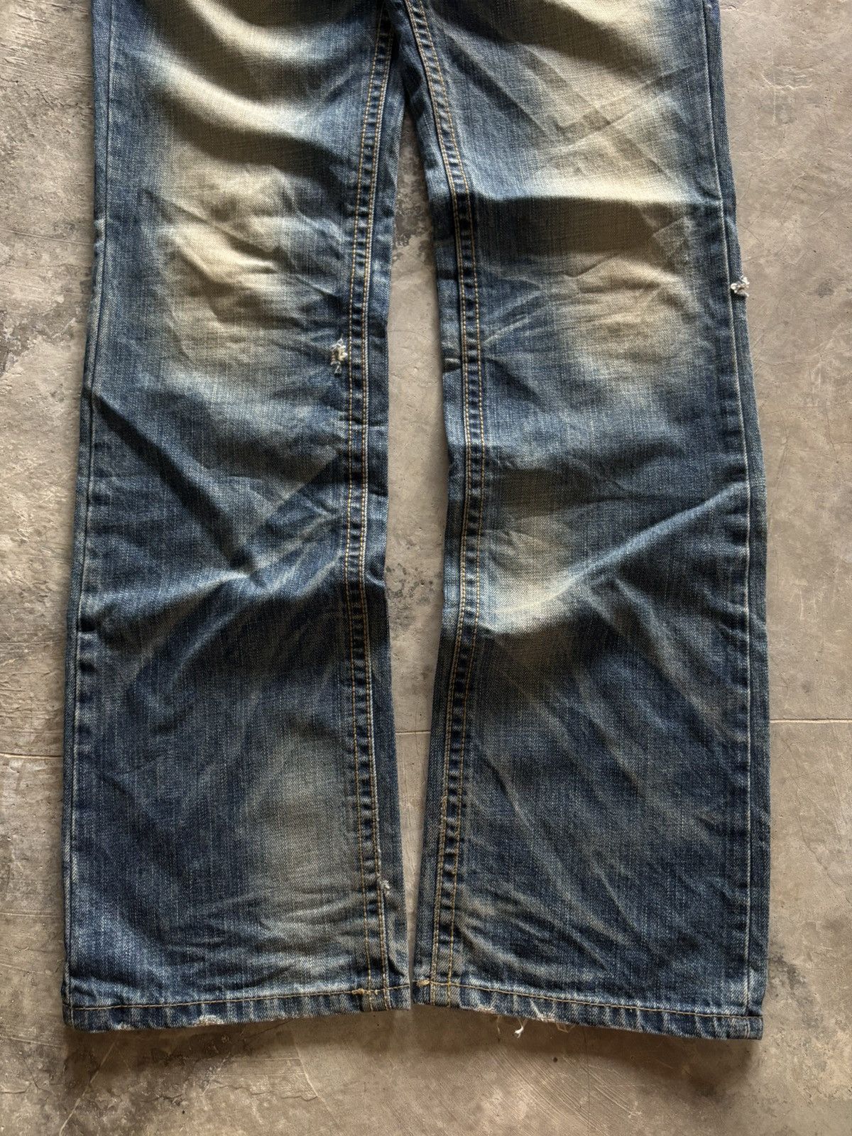 If Six Was Nine LOLITA rusty washed mudmax japanese jeans distressed style Size US 30 / EU 46 - 10 Thumbnail
