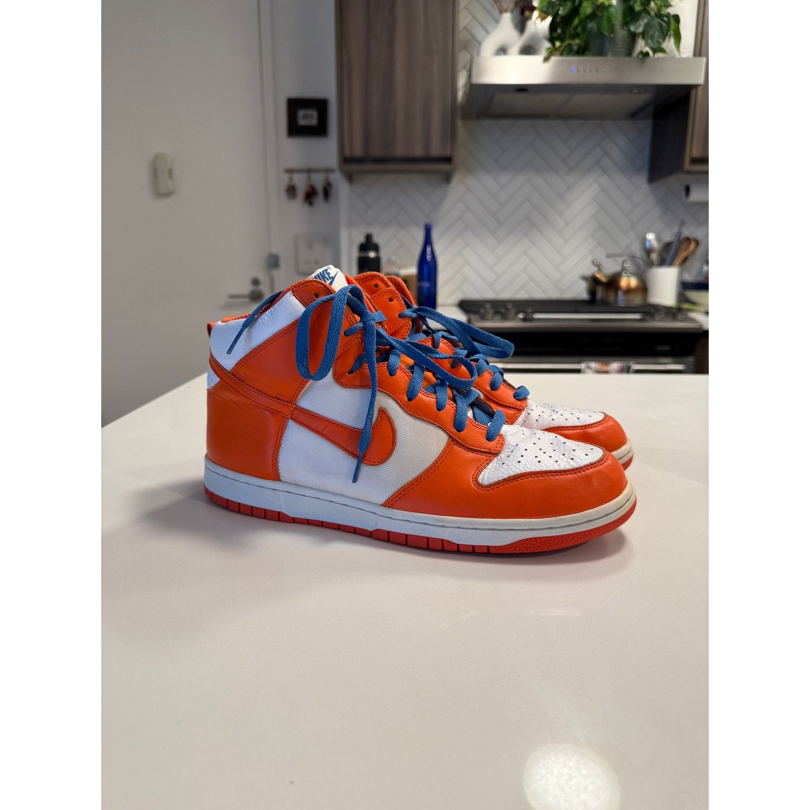 Nike 2009 Nike Dunk High Syracuse Orange 317982 181 size 11 US Size US 11 / EU 44 - 1 Thumbnail