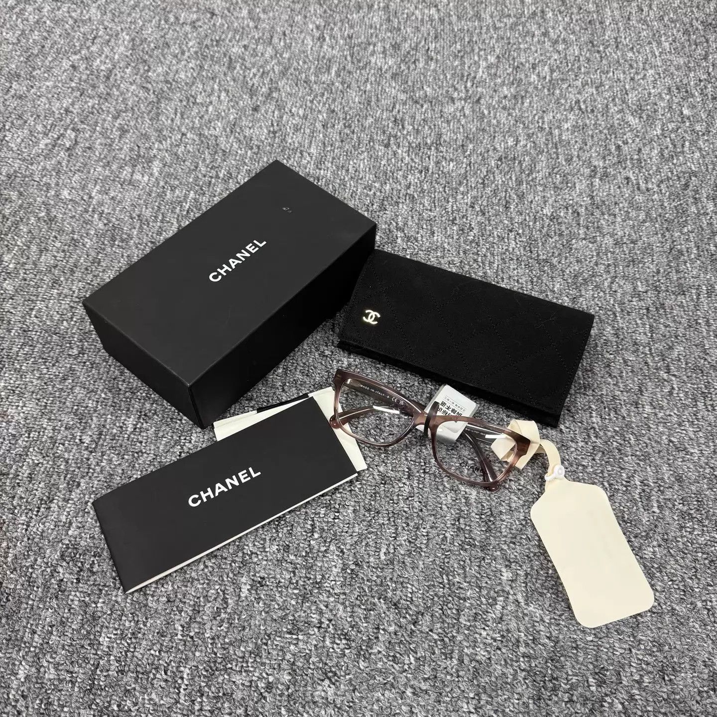 Chanel Chanel CC Logo Flat Top Glasses 99 New w/ Accs Size ONE SIZE - 1 Thumbnail