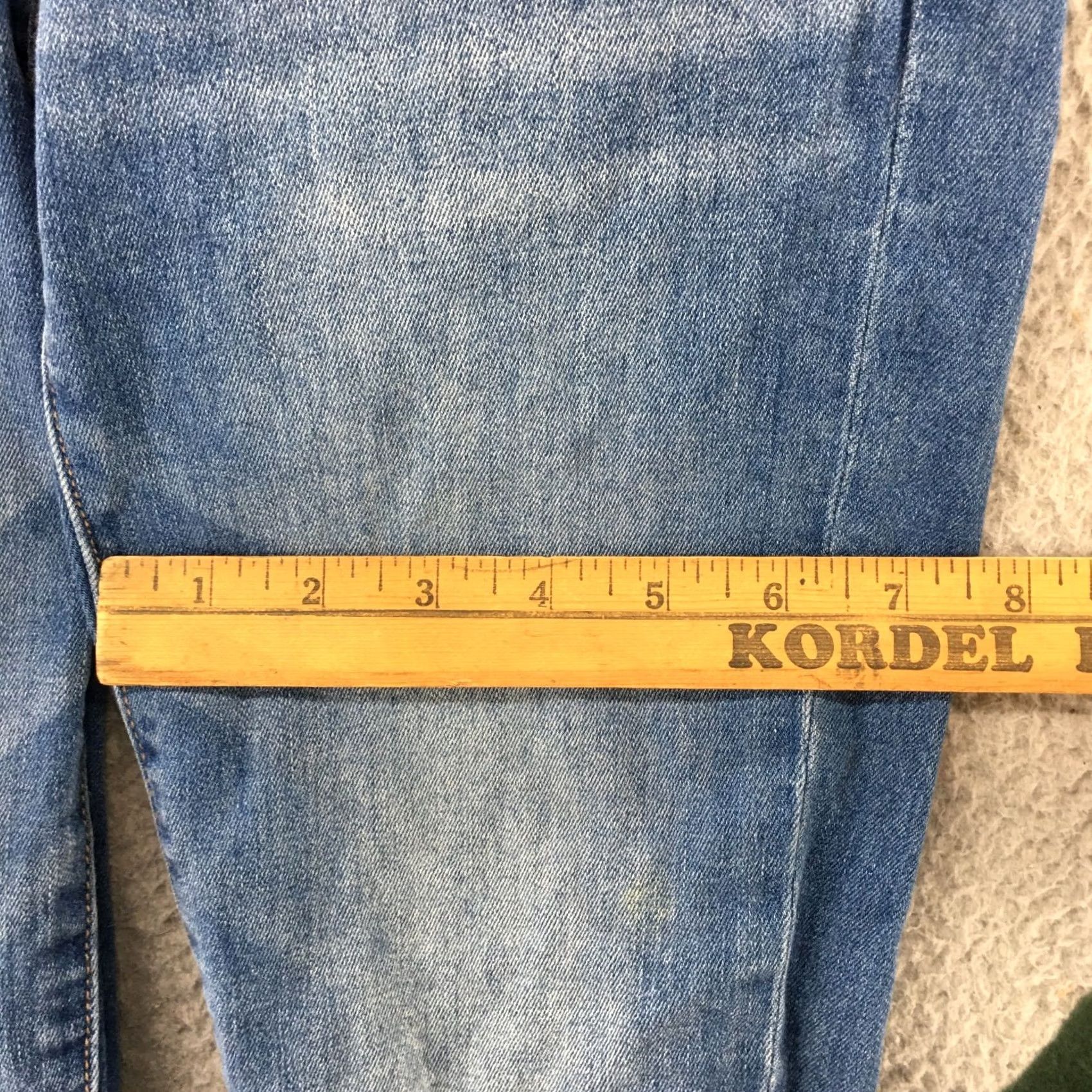 American Eagle Outfitters American Eagle Outfitters Jegging Jeans Womens 2S Blue Denim Zip Regular Inseam 27 in Classic Stretch Hi-Rise Next Level Size 26" / US 2 / IT 38 - 6 Thumbnail