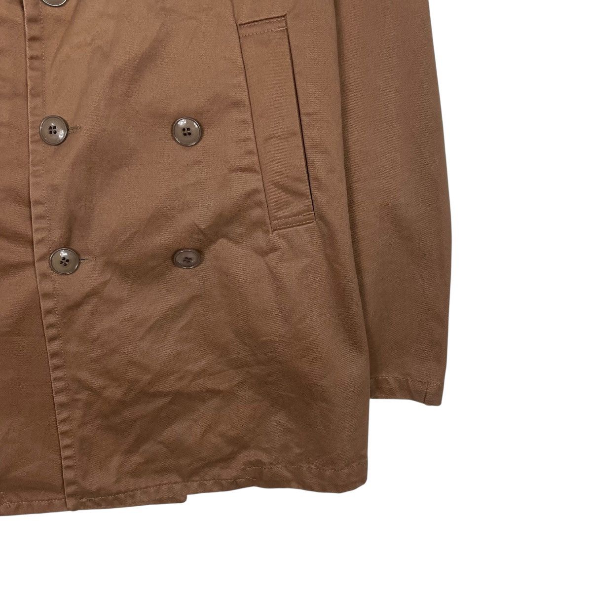 Zucca Zucca Travail Double Breasted Cotton Jacket Size US XS / EU 42 / 0 - 4 Thumbnail