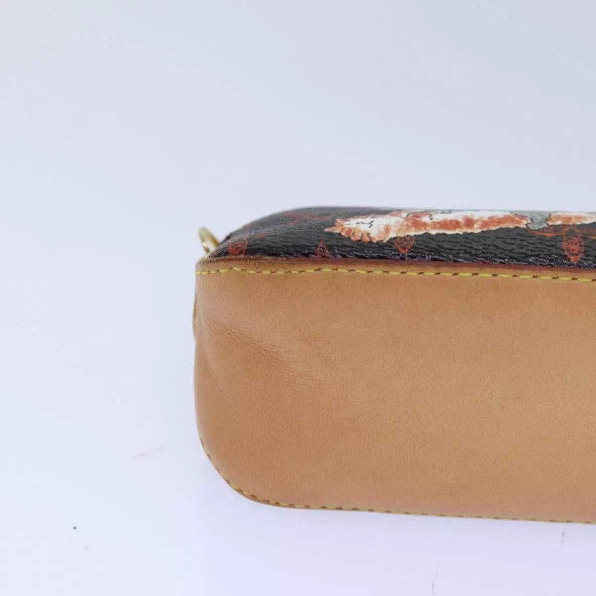 Louis Vuitton LOUIS VUITTON Catgram Trousse Elizabeth Pen Case Brown Size ONE SIZE - 16 Thumbnail