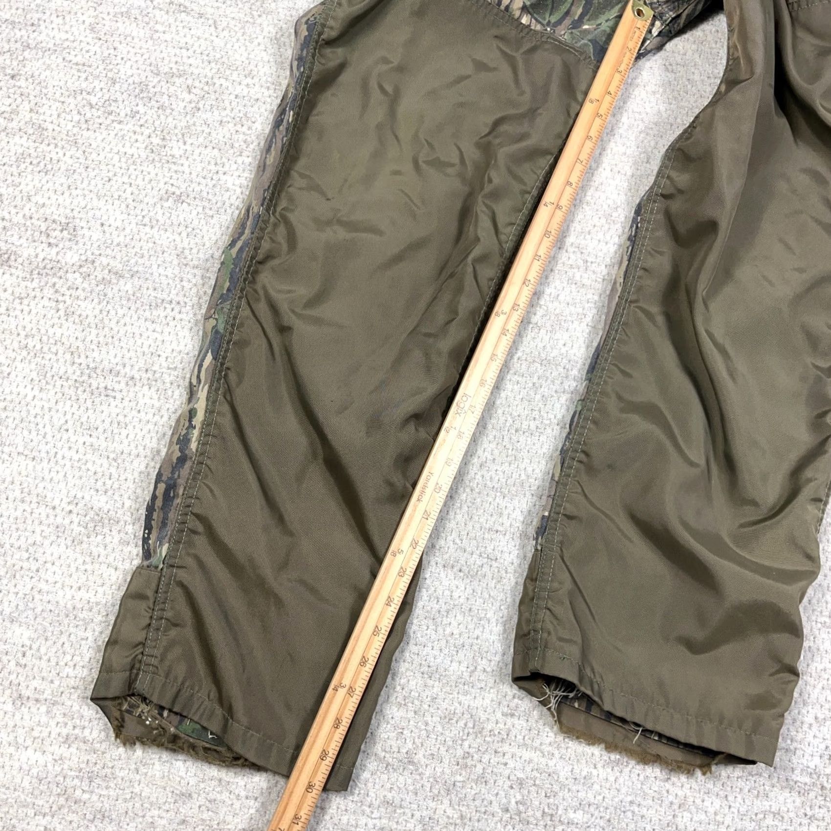 SafTbak VINTAGE SafTbak Camo Pants Men 34x30 Canvas Brown 5-Pocket Cargo 80s 90s Hunting Mens Size US 34 / EU 50 - 7 Thumbnail