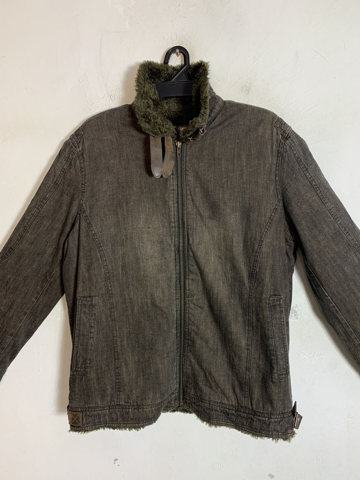Other 90s Smith American Brooklyn NY Shearling Jacket Inner Sherpa Size US L / EU 52-54 / 3 - 3 Thumbnail