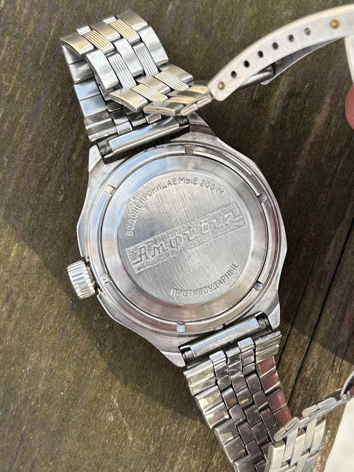 Vintage Vintage Watch Soviet USSR Mechanical Wostok Tank 1980’s Size ONE SIZE - 17 Thumbnail