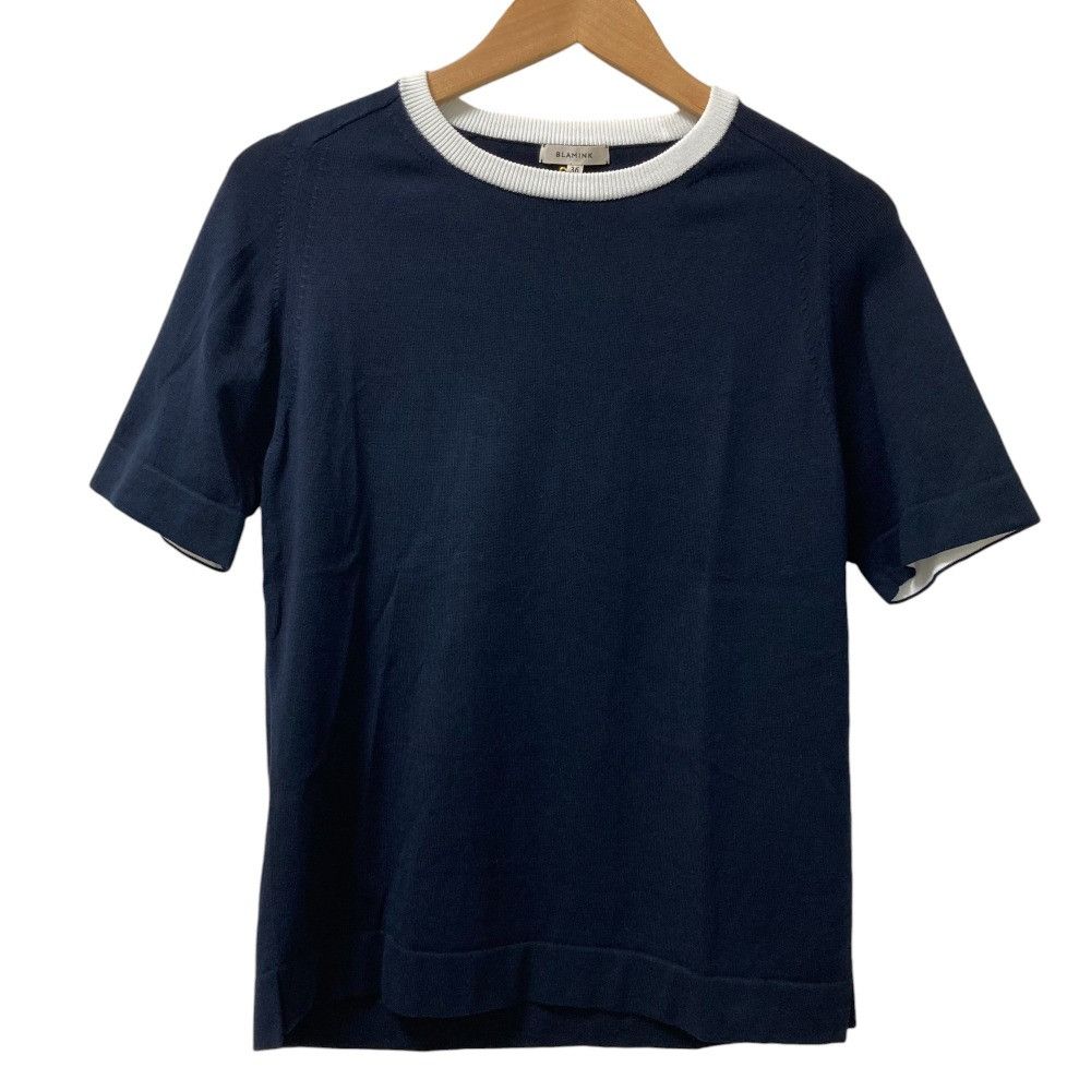Other Other BLAMINK M.SUMMER 14G Crew Neck Short Sleeve Knit Others Tops DUTY FREE for USA Size ONE SIZE - 1 Thumbnail