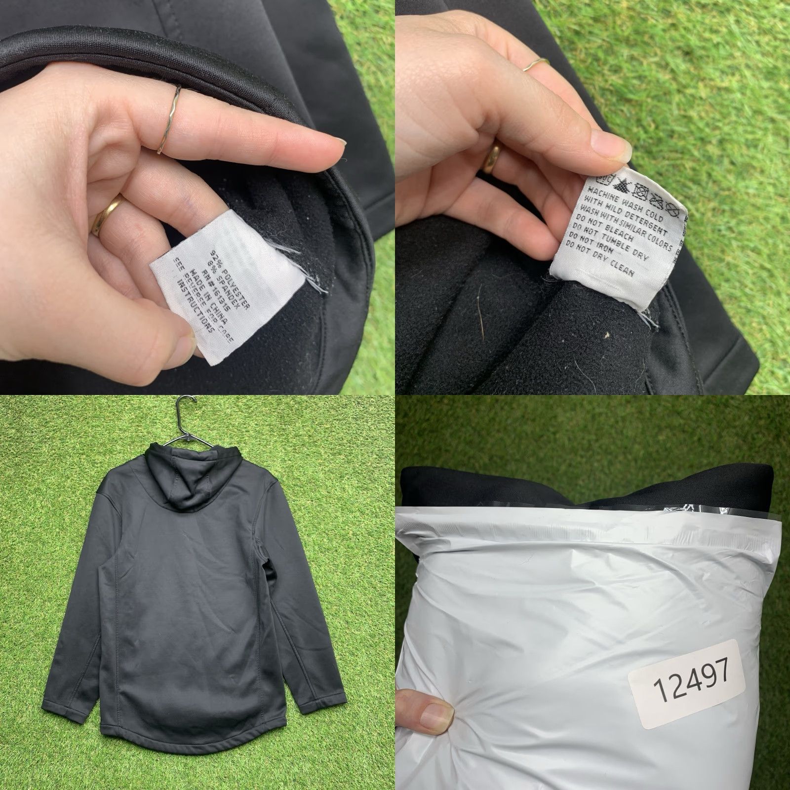 Element Element Outdoors Hoodie Mens Small Black Microfiber Pullover Casual Hiking Hunting Size US S / EU 44-46 / 1 - 8 Thumbnail