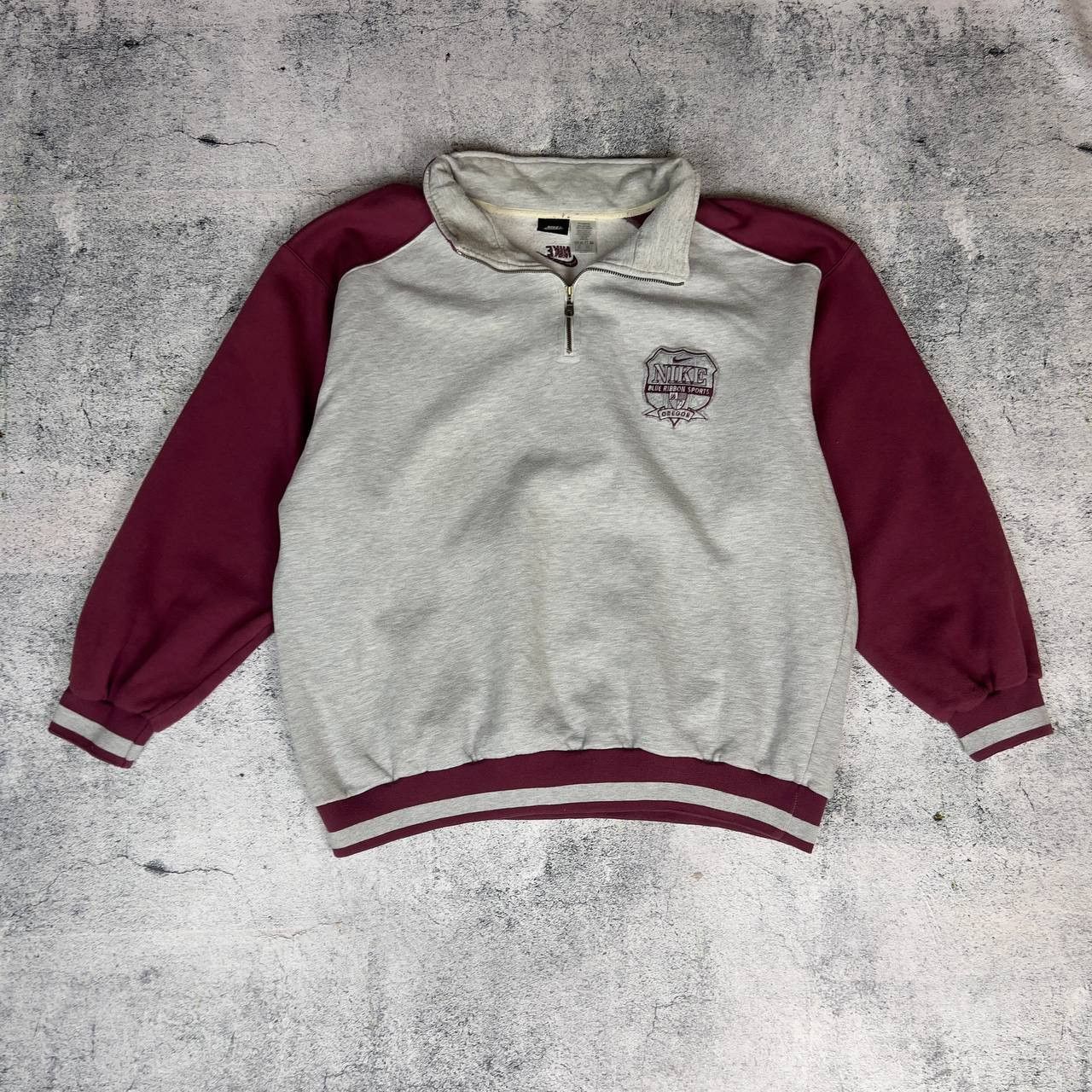 Nike Vintage Nike Oregon 1/3 Zip Sweatshirt Men's Size XXL Size US XXL / EU 58 / 5 - 1 Thumbnail