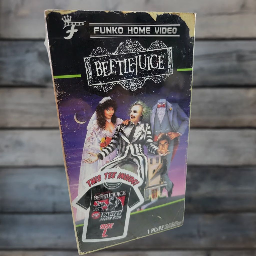 Vintage Funko BEETLEJUICE T-Shirt Size Large Limited Target Exclusive Shirt Mens Black Graphic Tee Beetlejuice 2018 Exclusive Size US L / EU 52-54 / 3 - 1 Thumbnail
