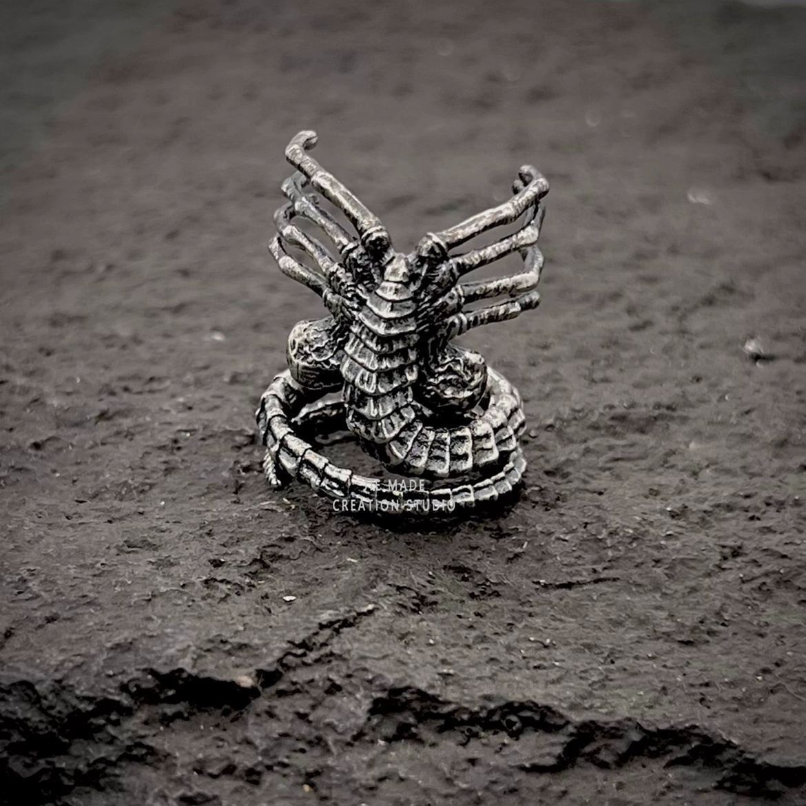 Jewelry Alien Crazy Jewelry Rings Open Size Chrome Ring (Size 7-13) Size ONE SIZE - 4 Thumbnail