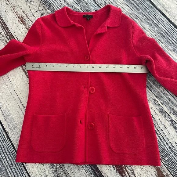 Talbots Talbots Hot Pink Knit Blazer Size XS / US 0-2 / IT 36-38 - 8 Thumbnail