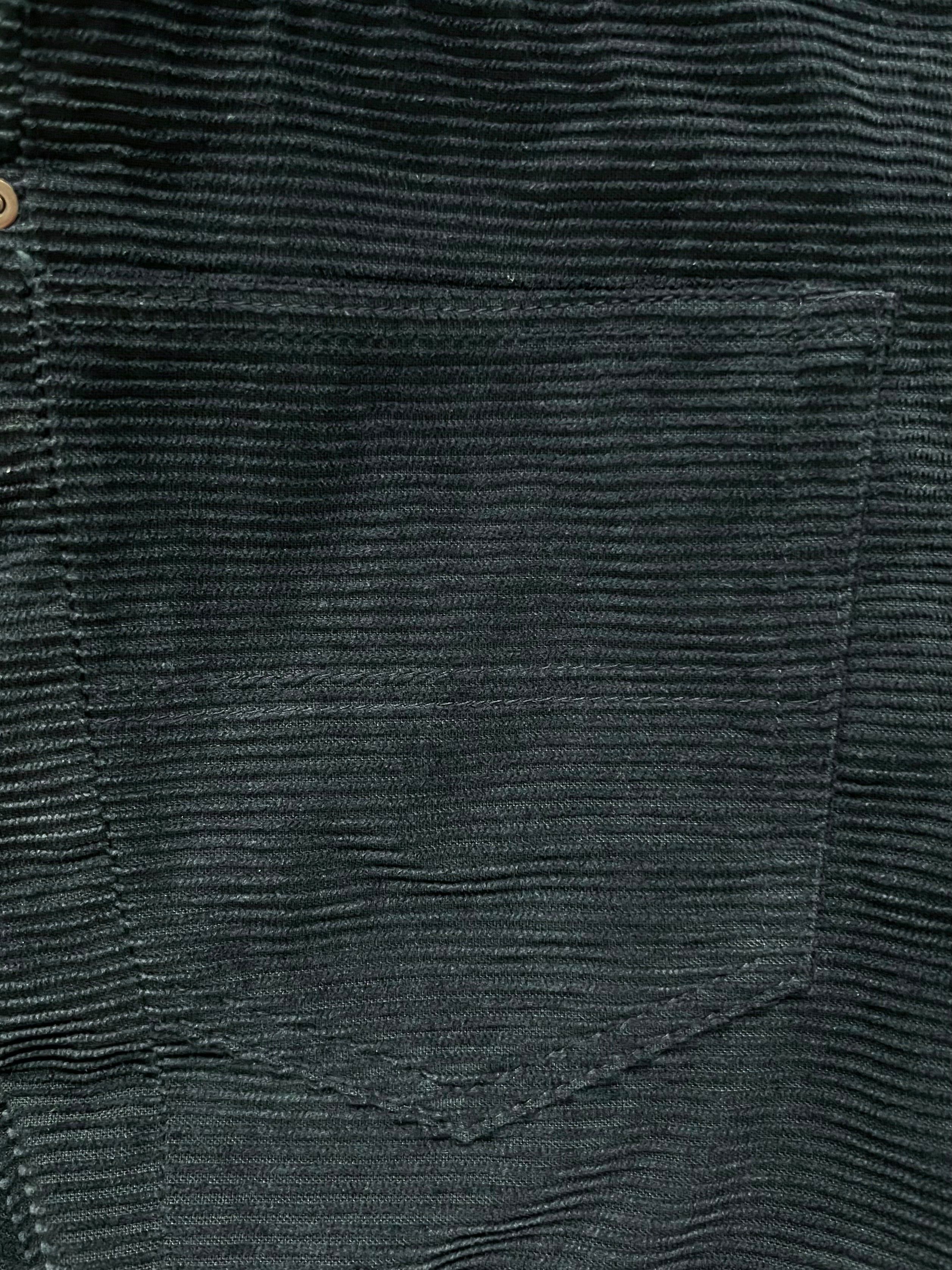 Undercover Undercover AW05 “Arts and Crafts” Navy Blue Corduroy Pants Size US 26 / EU 42 - 3 Thumbnail