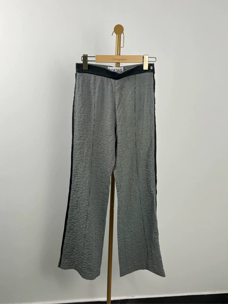 Loewe LOEWE Black patchwork letter logo trousers Size 42" / US 20 - 1 Thumbnail