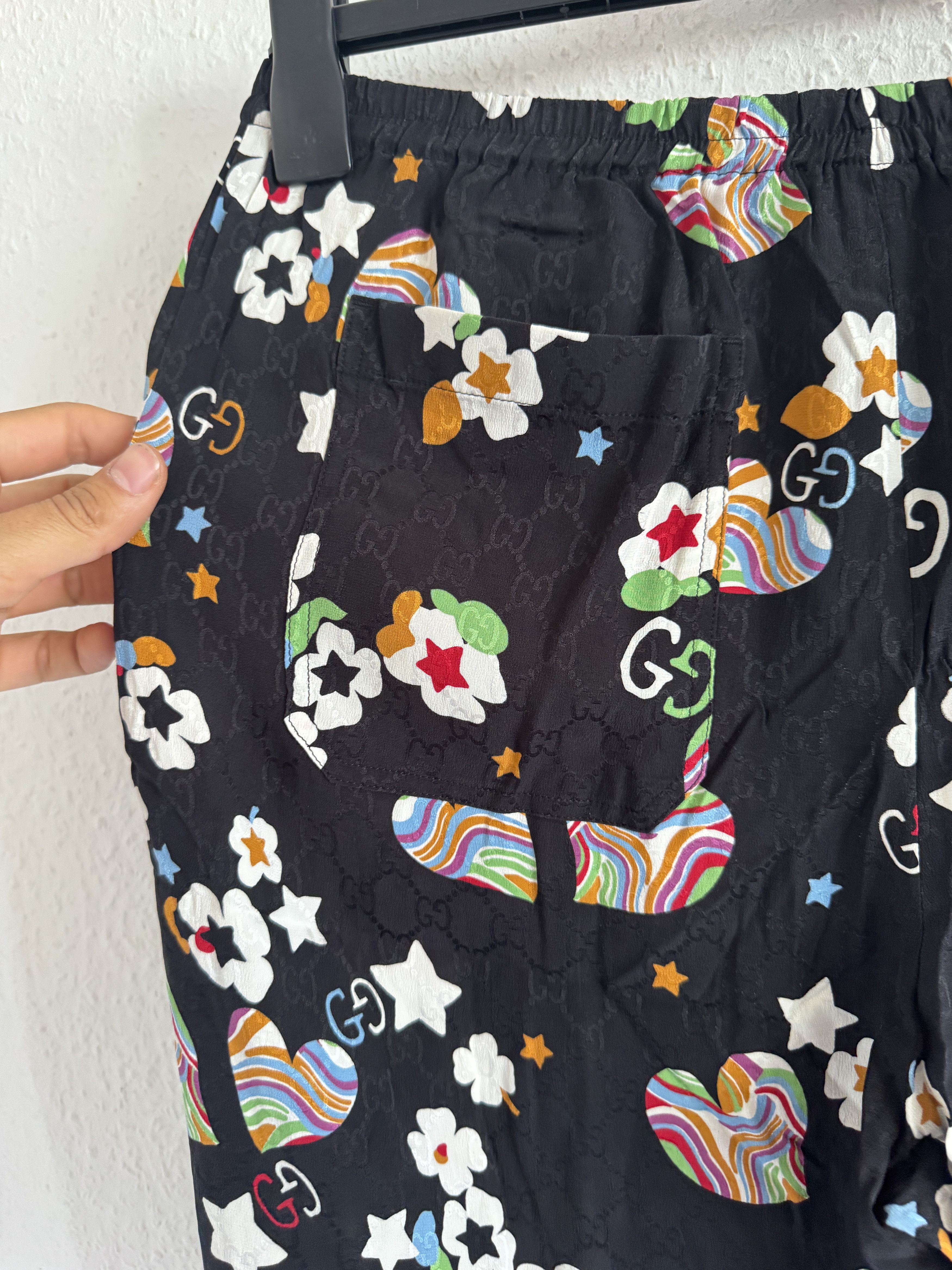 Gucci Fantasia Monogram Silk Shorts Size US 32 / EU 48 - 14 Thumbnail