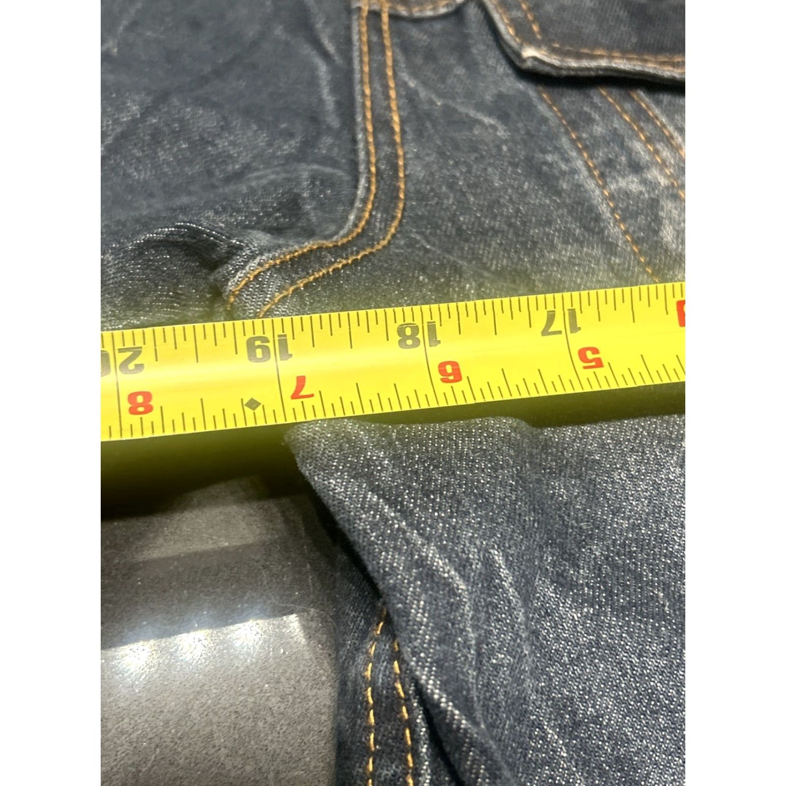 Lip Service Lip Service Denim Jacket Blue M Goth Distressed Med Navy? Size M / US 6-8 / IT 42-44 - 4 Thumbnail
