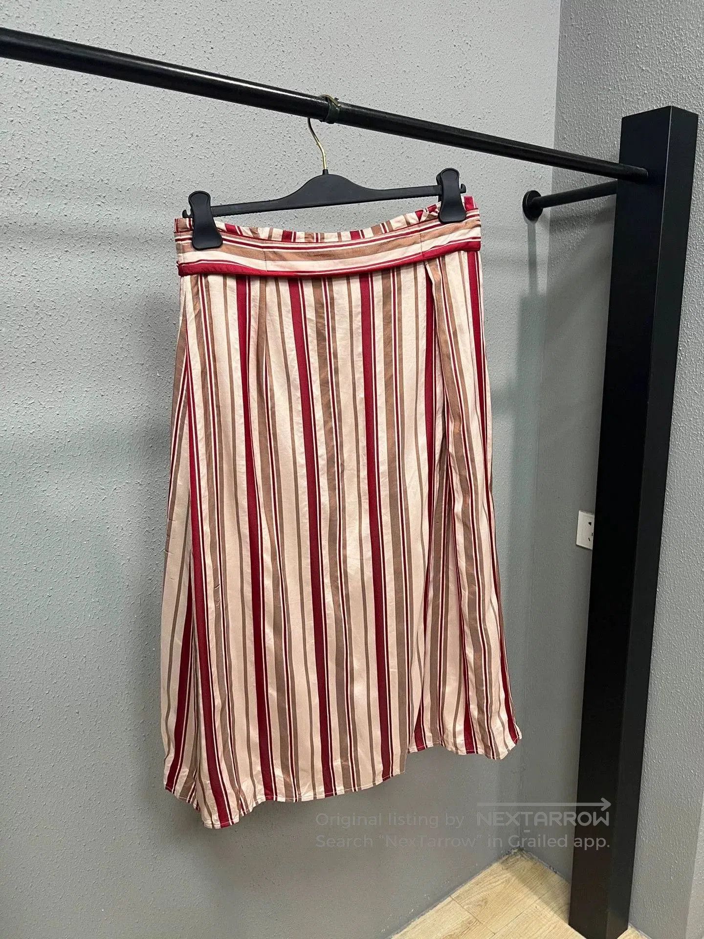 Loro Piana Loro Piana Silk Striped Long Dress. Size 28" / US 6 / IT 42 - 2 Thumbnail