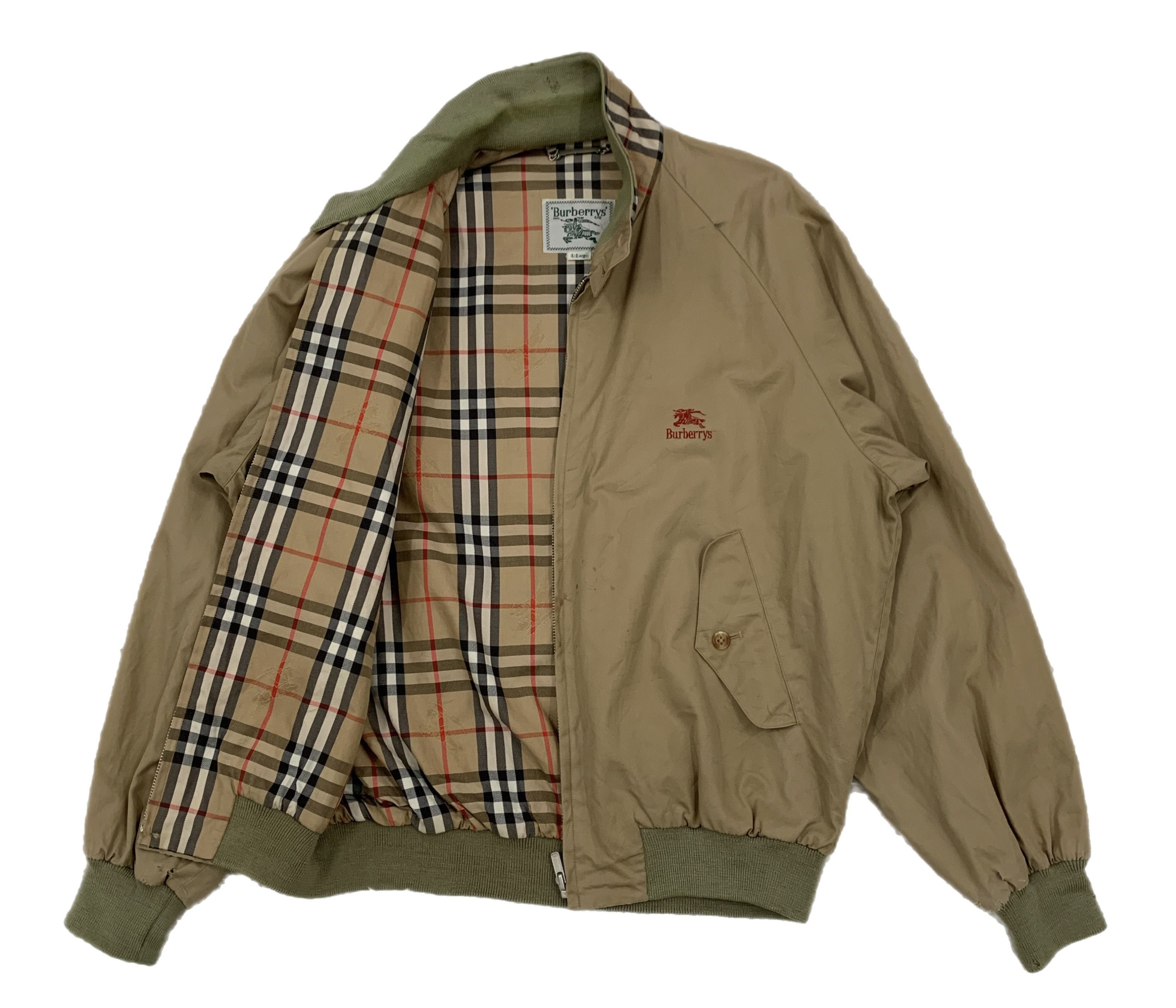 希少 Burberry Gosha Rubchinskiy ハリントンジャケット Burberry × Gosha Rubchinskiy GOSHA X BURBERRY HARRINGTON JACKET