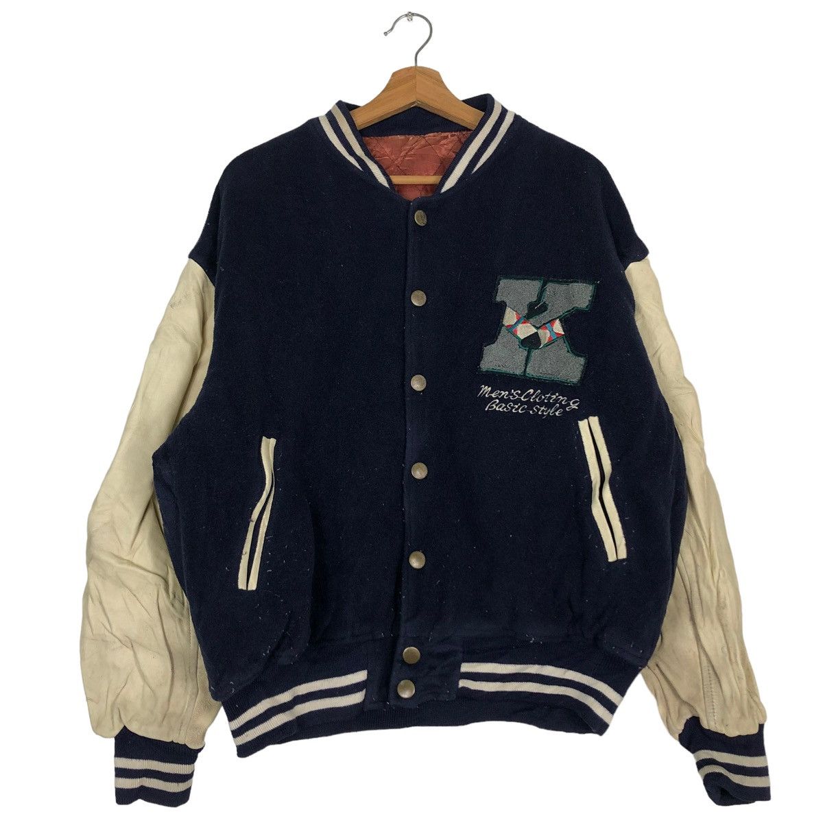 Japanese Brand 🔥VINTAGE VARSITY JUMPER STADIUM KEARNY HOUSE JAPAN Size US L / EU 52-54 / 3 - 1 Thumbnail