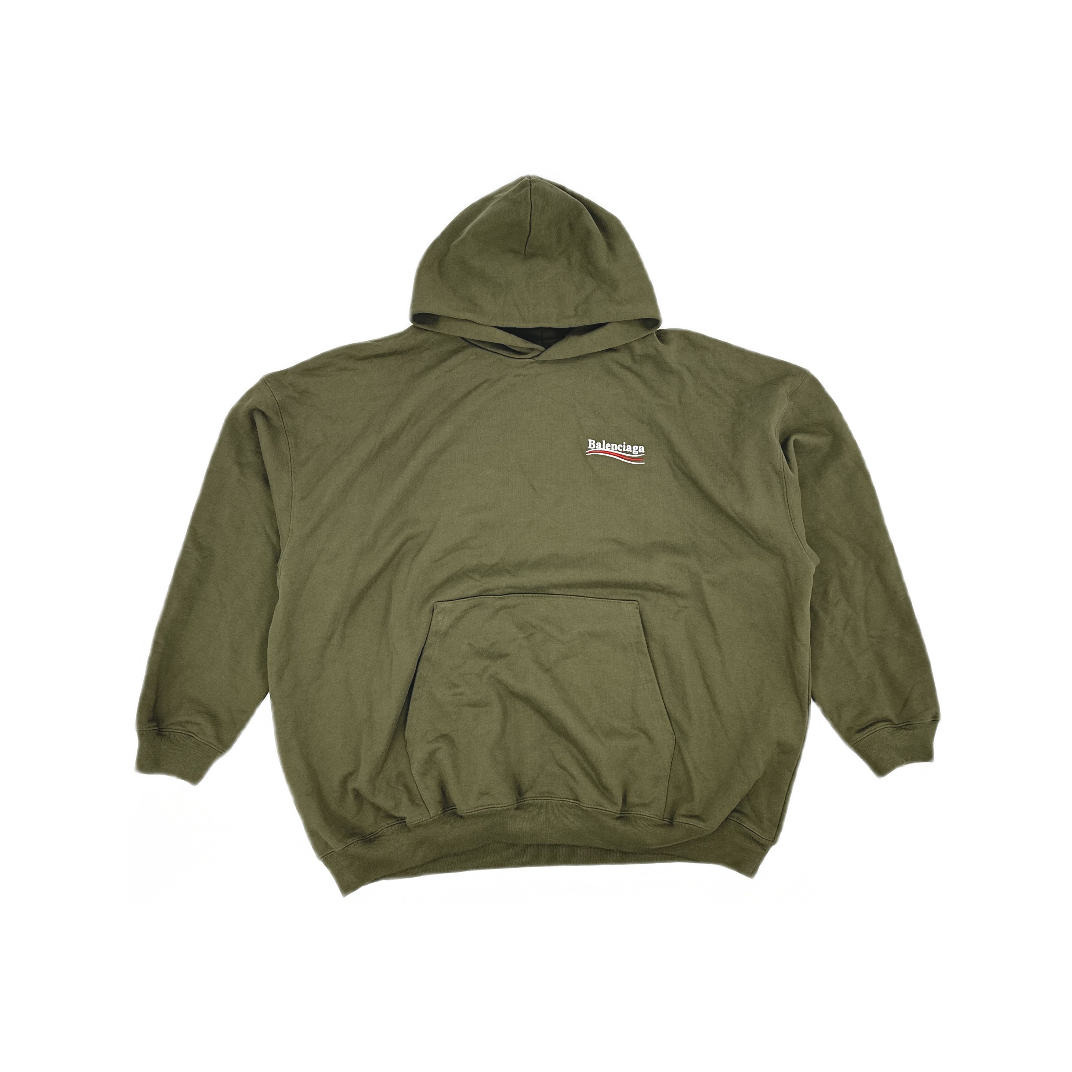 Balenciaga Balenciaga Wave Logo Hoodie Size M Size US M / EU 48-50 / 2 - 1 Thumbnail