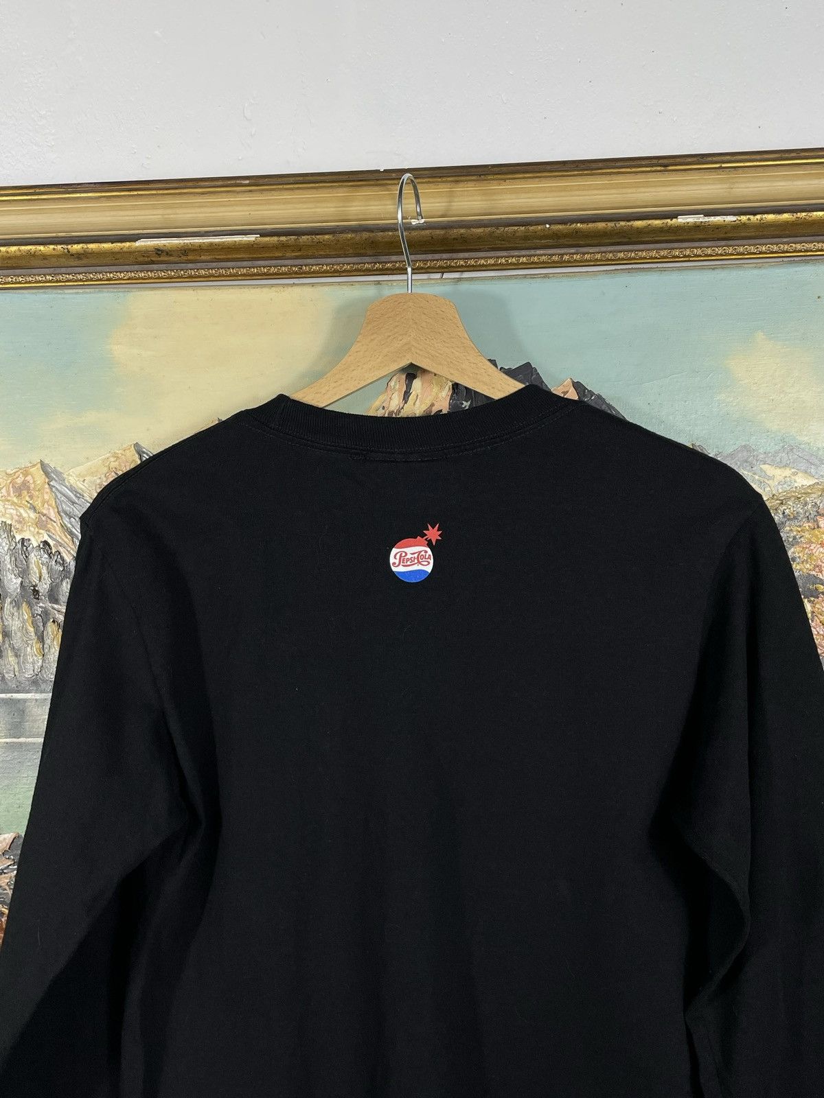 Japanese Brand × The Hundreds Black Longsleeve The Hunderds Pepsi Cola Print Size US S / EU 44-46 / 1 - 8 Thumbnail