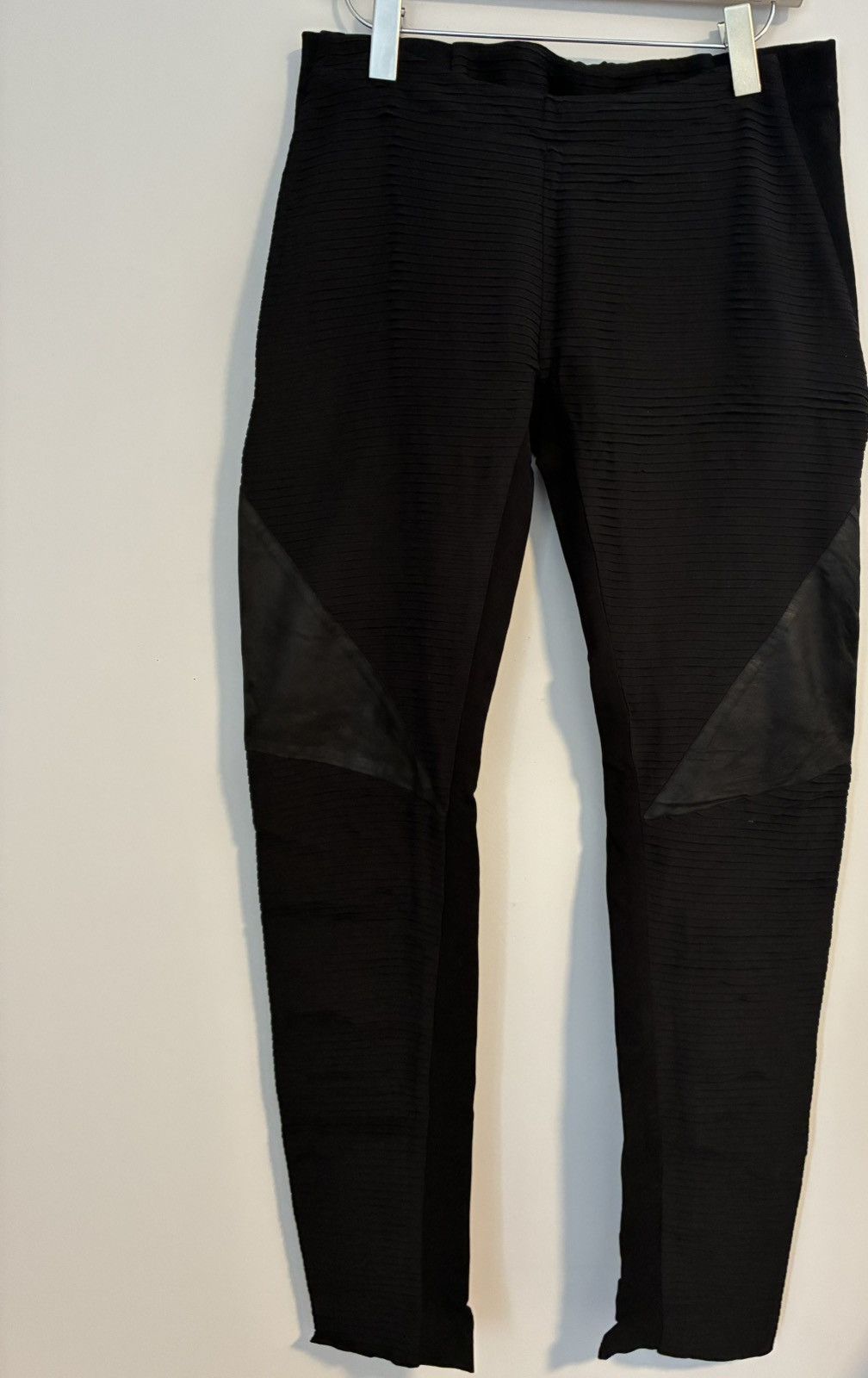 Rick Owens Rick Owens Dark Shadow Black Slim Ribbed Size US 31 - 1 Thumbnail