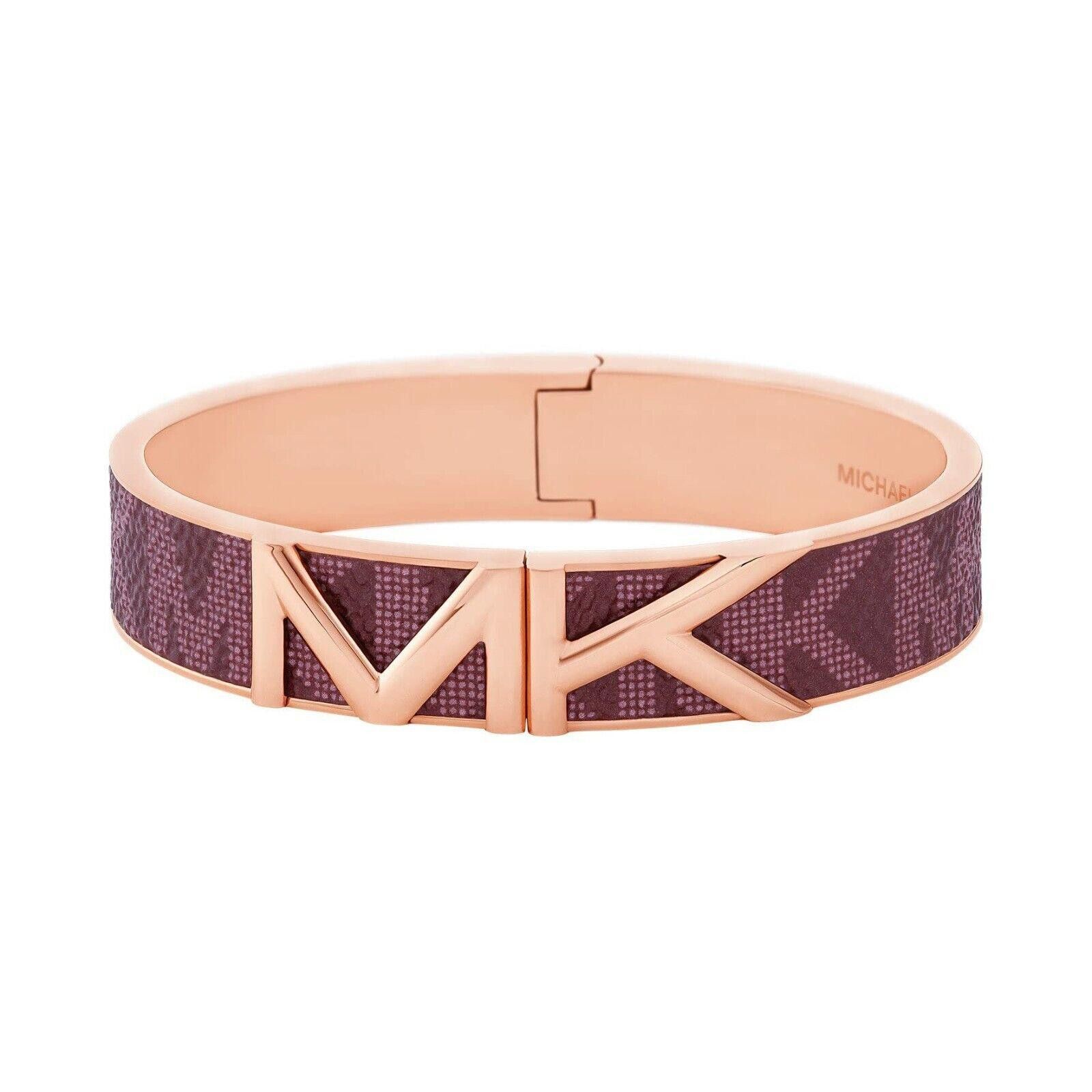 Michael Kors Michael Kors Mott Rose Gold-Tone Bangle 2.5" NWT NEW Size ONE SIZE - 1 Preview
