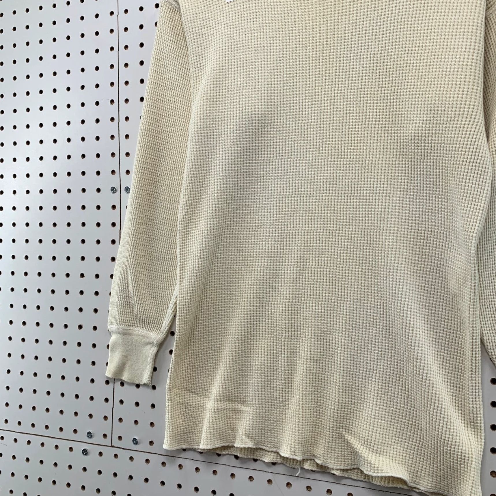 Vintage VINTAGE Northwest Territory Thermal Shirt Mens XL Beige Waffle Knit Long Sleeve Size US XL / EU 56 / 4 - 3 Thumbnail