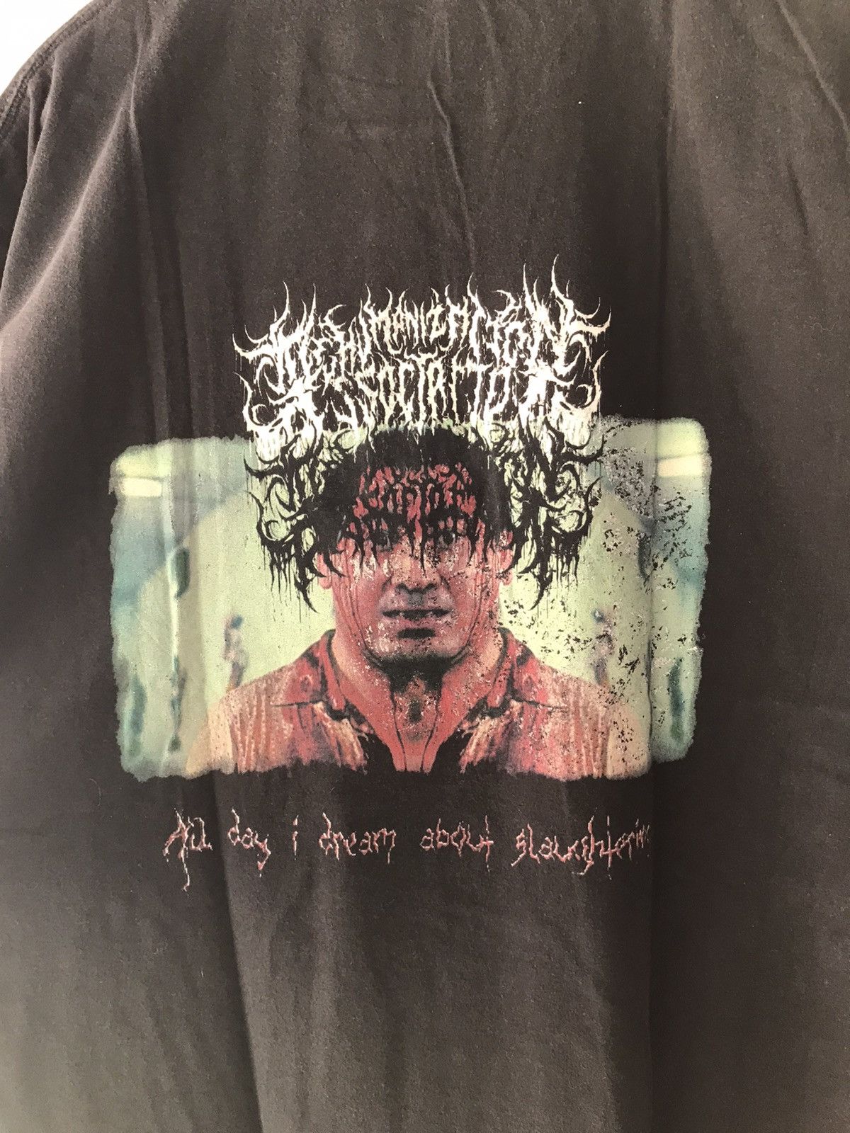 Band Tees × Japanese Brand Metal Band Dehumanization Association A.D.I.D.A.S Album Size US XL / EU 56 / 4 - 4 Thumbnail