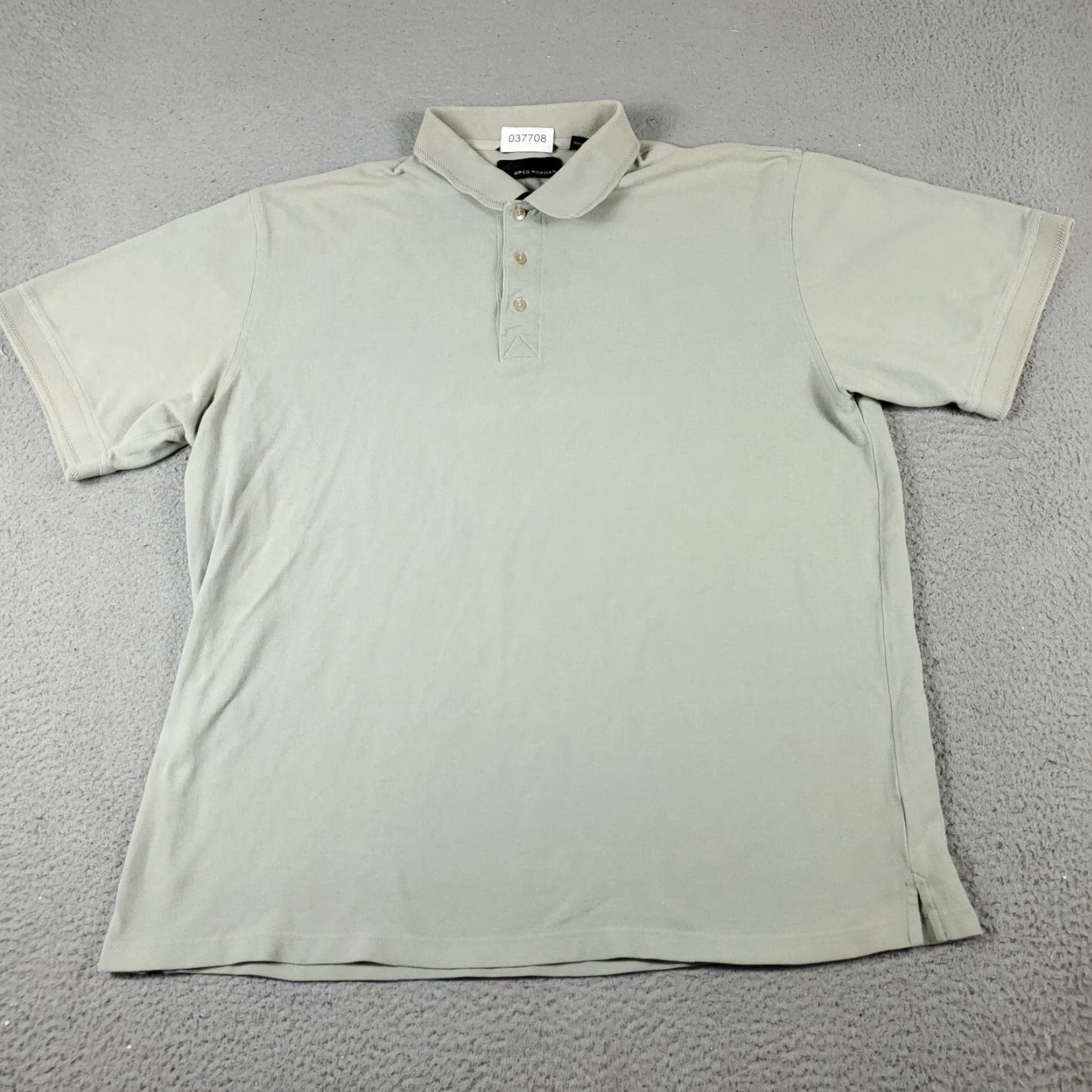 Vintage Greg Norman Polo Shirt Mens 2XL Beige Cotton Short Sleeve Polo Shirt Mens 2XL Beige Cotton Casual, Golf, Baseball, Rugby, Walking Size US XXL / EU 58 / 5 - 2 Thumbnail