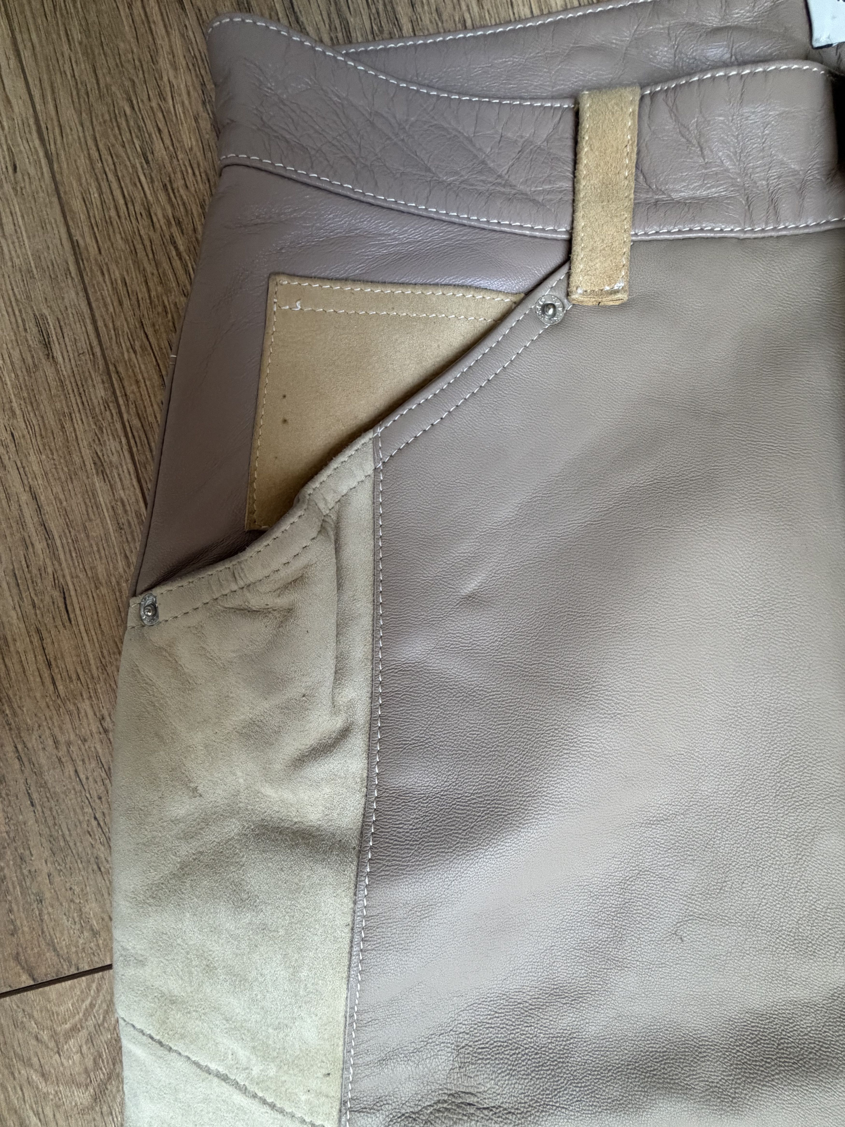 Marine Serre Marine Serre leather pants Size US 31 - 4 Thumbnail