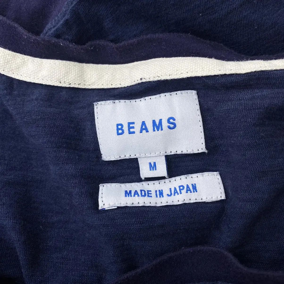 Beams Plus Vintage BEAMS PLUS JAPAN Natural Dye Cardigan Tee Shirt Size M / US 6-8 / IT 42-44 - 6 Thumbnail
