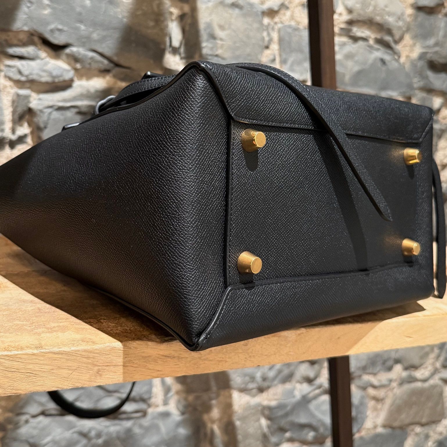 Celine Celine 2018 Black Leather Mini Belt Bag Size ONE SIZE - 8 Thumbnail