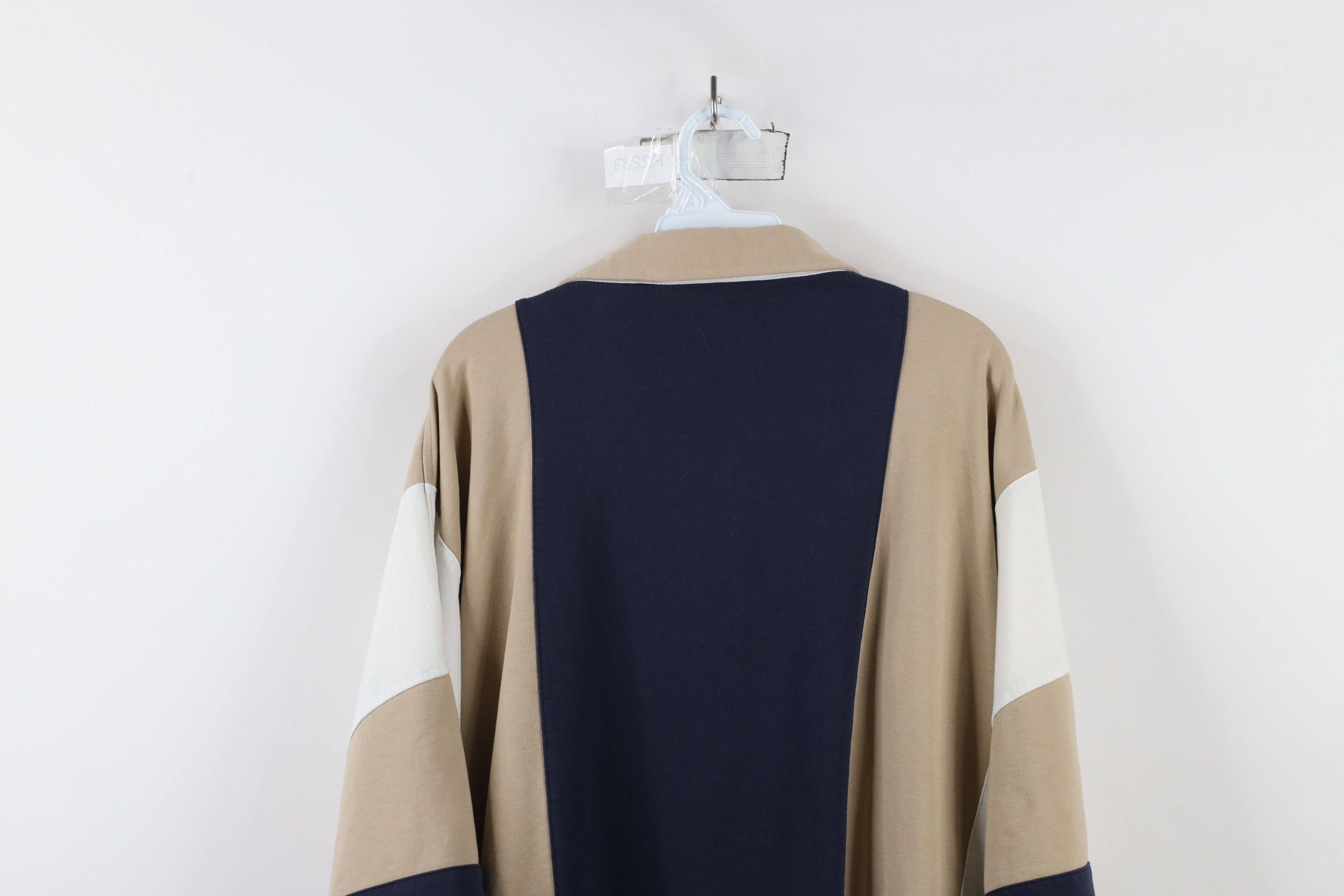 Vintage Vintage 90s Streetwear Panel Collared Pullover Polo Shirt Size US XXL / EU 58 / 5 - 12 Thumbnail