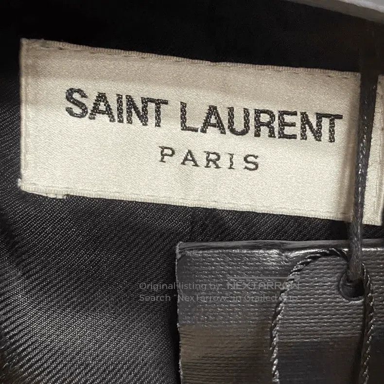 Saint Laurent Paris Saint Laurent Paris Burgundy Leather Patch Pattern Logo Ba Size US S / EU 44-46 / 1 - 5 Thumbnail