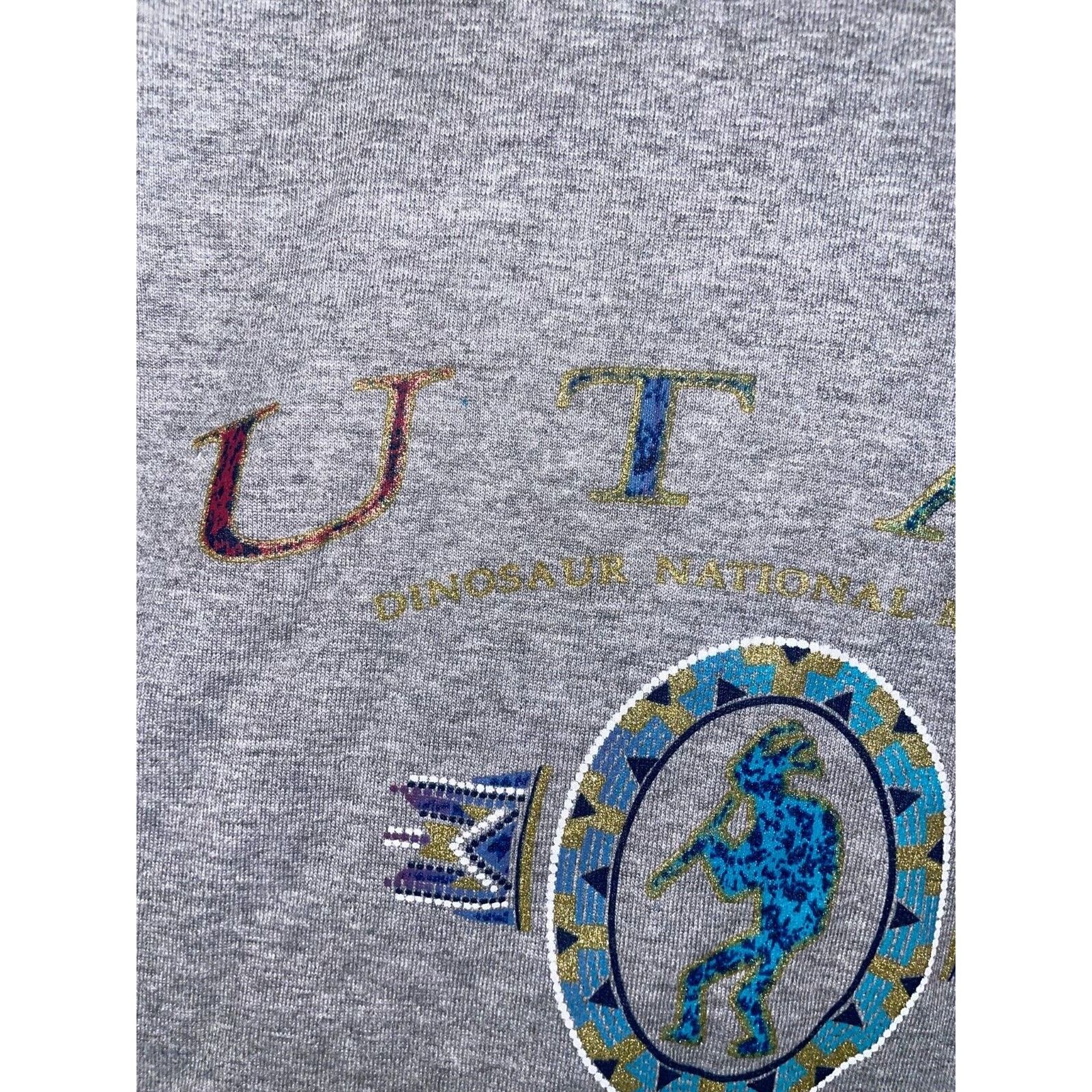 Jerzees Vintage Dinosaur National Monument Shirt Utah Tee VTG 90s M Size US M / EU 48-50 / 2 - 3 Thumbnail