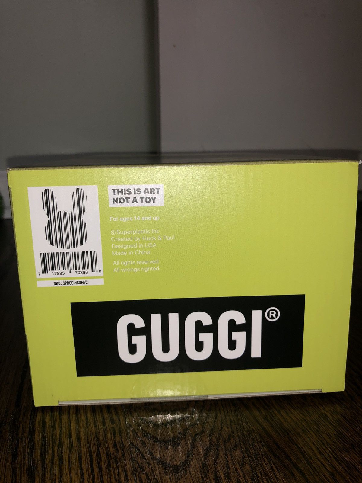 Medicom Toy Superplastic Slurp Guggimon Figure Size ONE SIZE - 6 Thumbnail