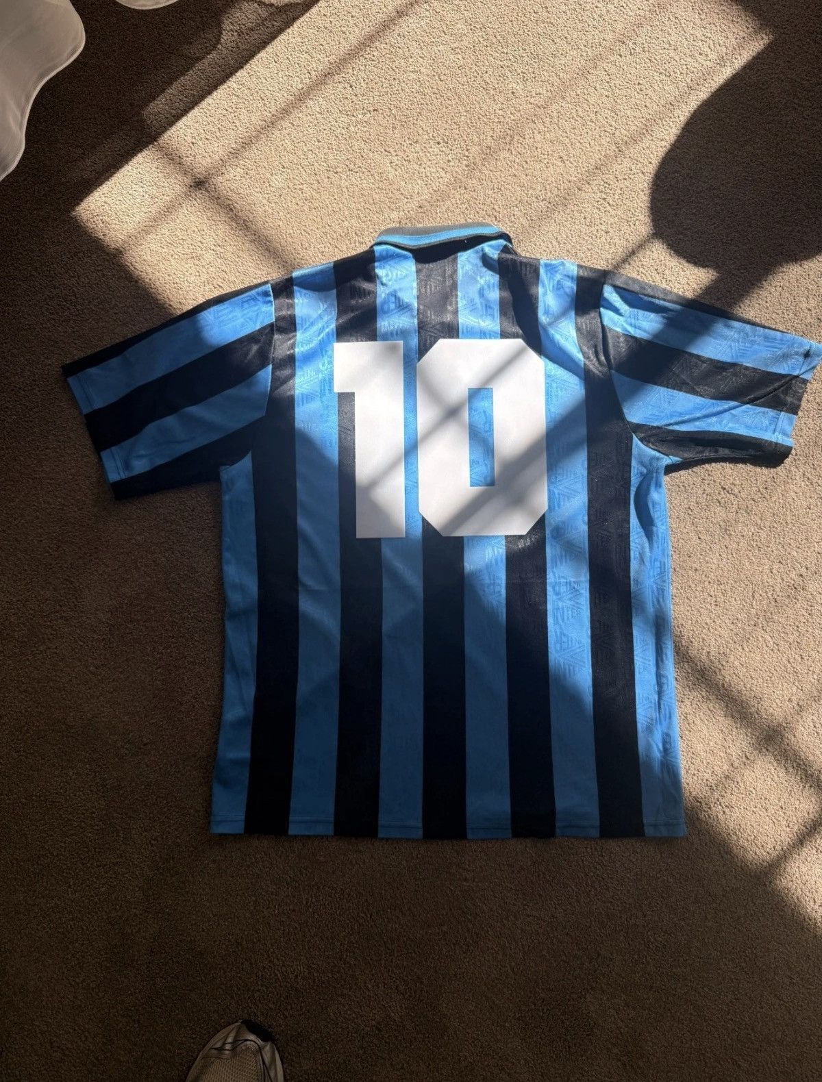 Umbro 1993-94 Umbro Inter Milan Home Football Shirt Italy Size L Size US L / EU 52-54 / 3 - 4 Thumbnail