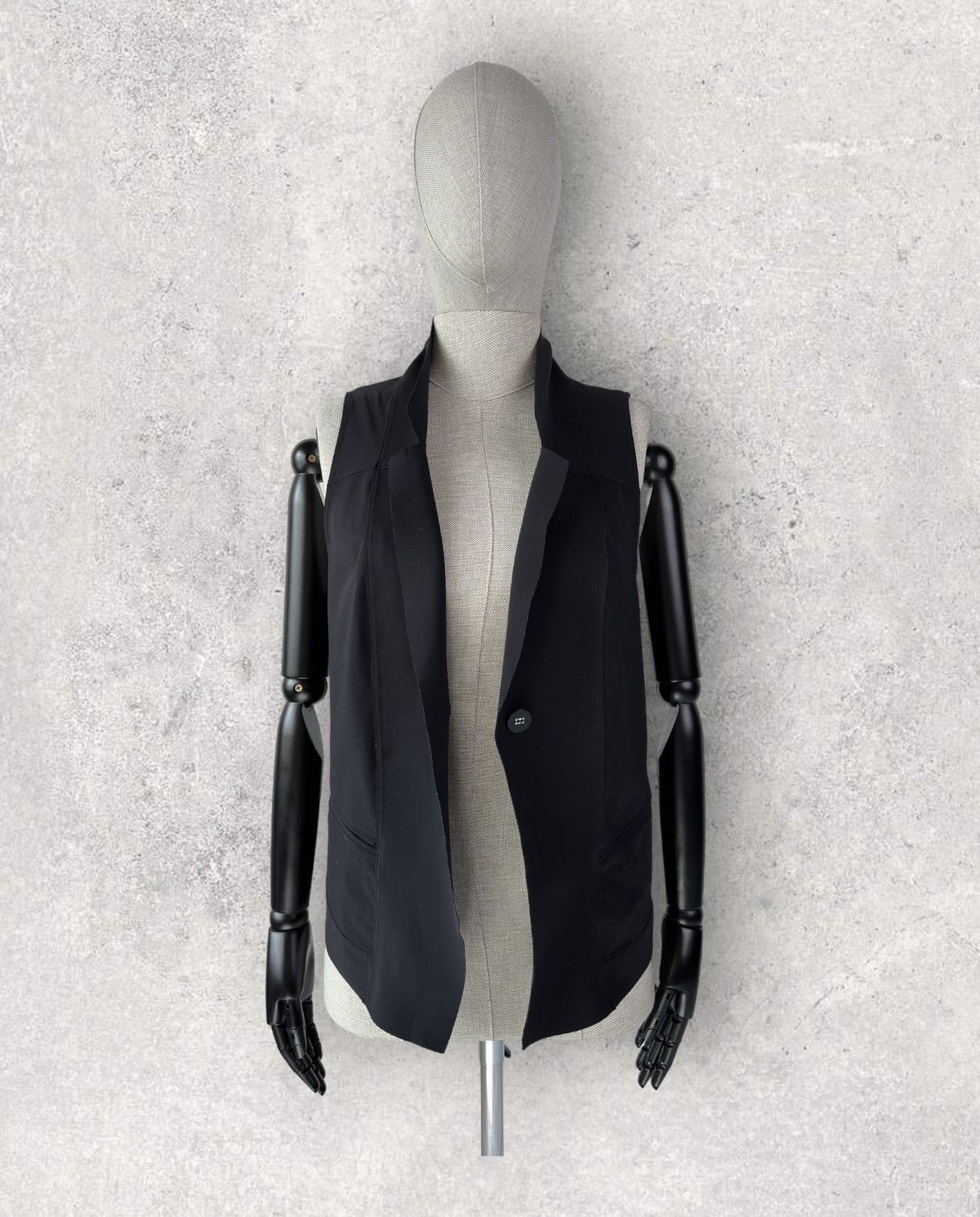 Marithe + Francois Girbaud MARITHE FRANCOIS GIRBAUD Avant Garde Sleeveless Tank Vest Size M / US 6-8 / IT 42-44 - 10 Thumbnail