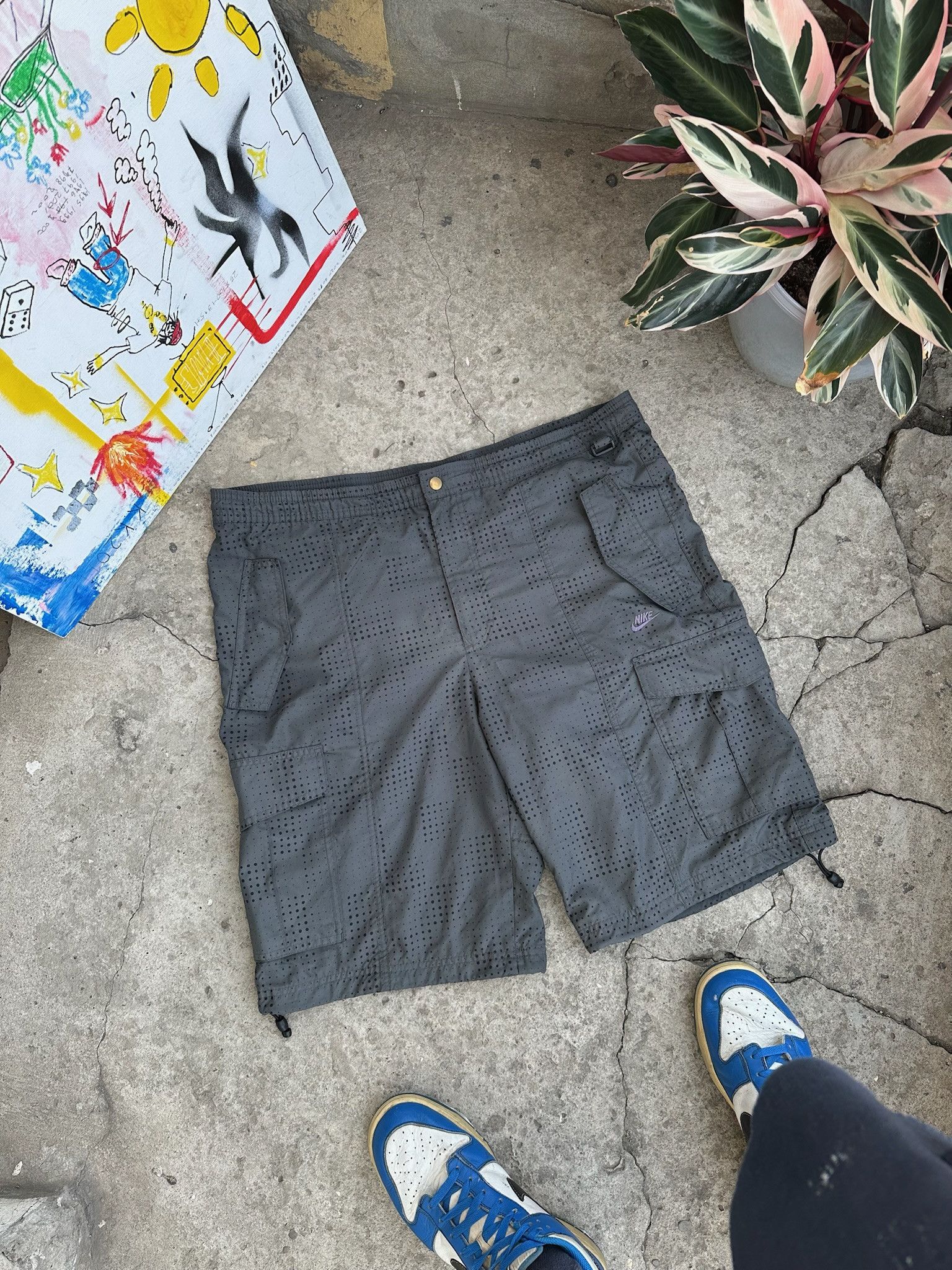 Nike Vintage Nike Air cargo shorts size L y2k Size US 34 / EU 50 - 7 Thumbnail