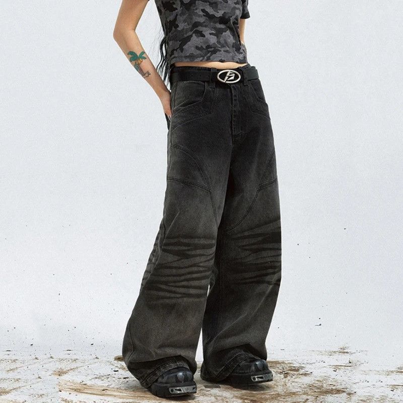 Jean × Vintage Streetwear High Street Jeans Size US 32 / EU 48 - 4 Thumbnail