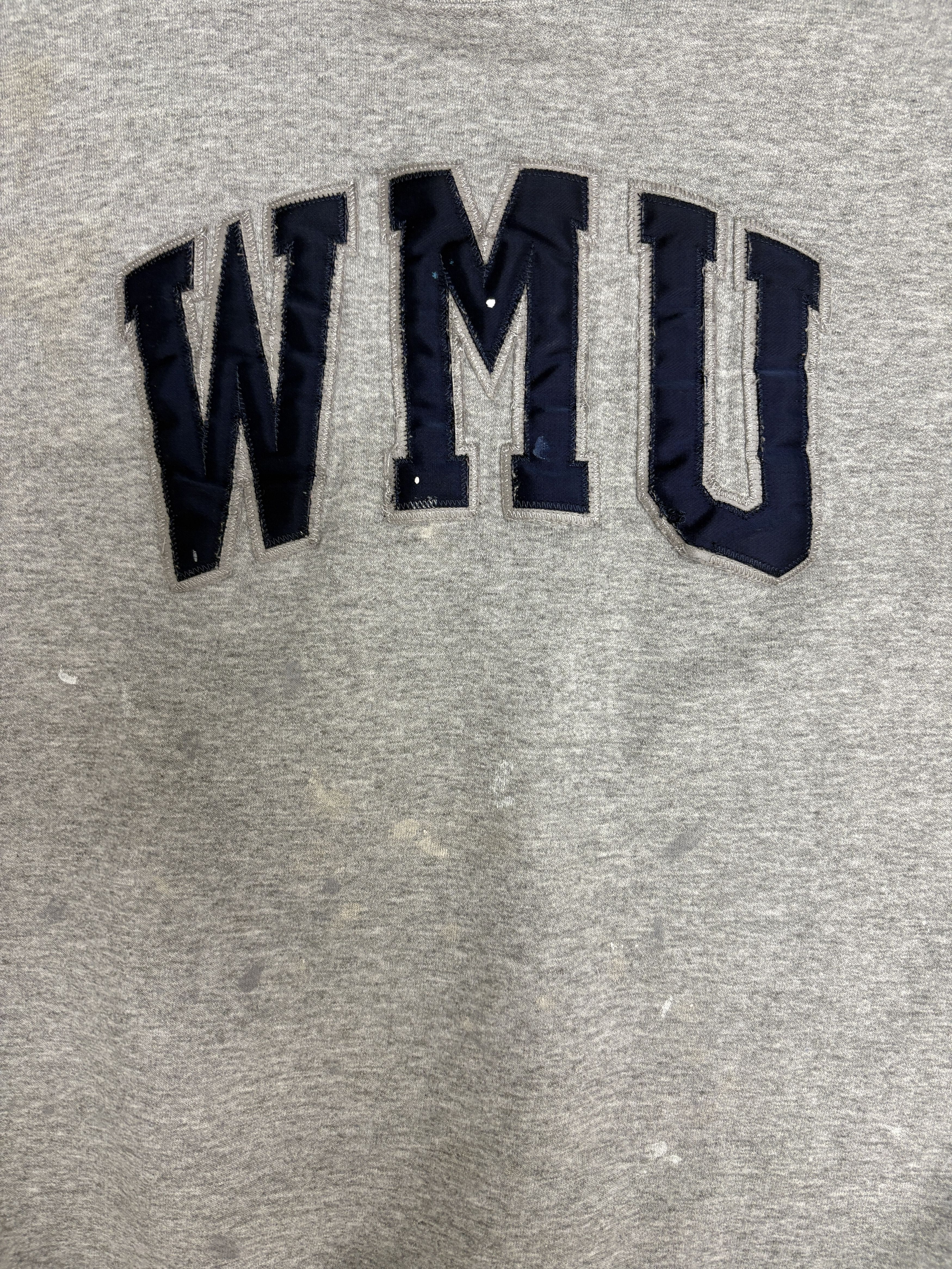 Champion Western Michigan Broncos Vintage Grey Crewneck Sweater Size US M / EU 48-50 / 2 - 2 Thumbnail