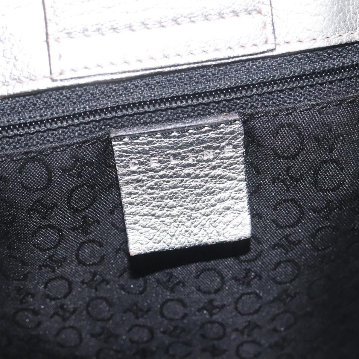 Celine CELINE C Sulky Circle Shoulder Bag Canvas Navy Clear Size ONE SIZE - 14 Thumbnail