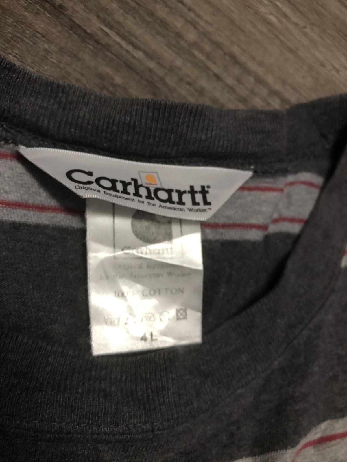 Carhartt × Vintage Vintage Carhartt Long Sleeve Shirt Size US XXL / EU 58 / 5 - 7 Thumbnail