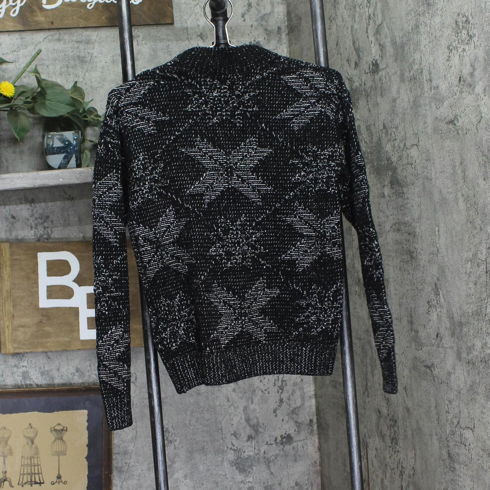 Weatherproof Weatherproof Vintage Knit Pullover Sweater Caviar Black Xs Size XS / US 0-2 / IT 36-38 - 2 Thumbnail